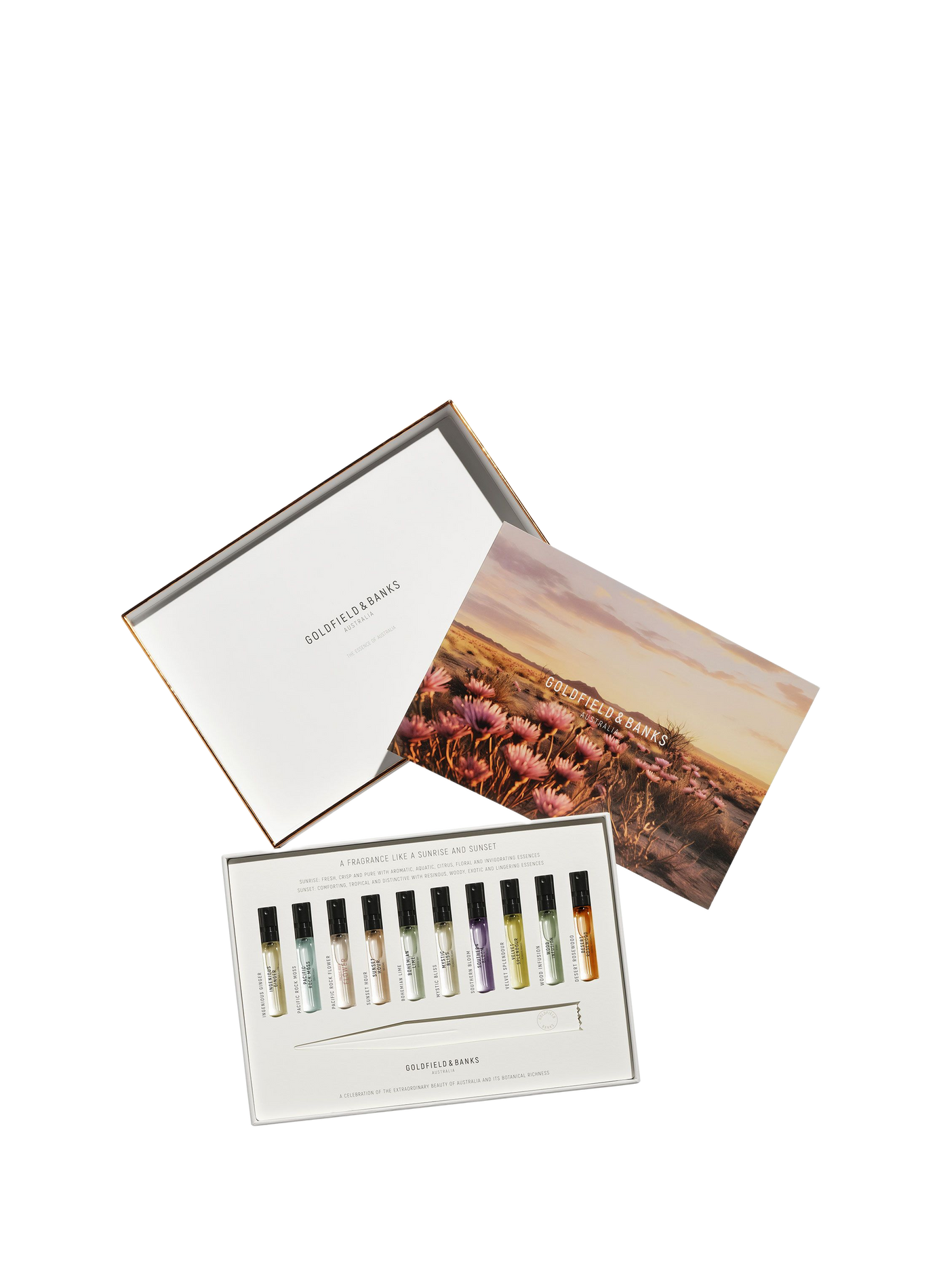 Coffret décourverte échantillons (10 x 2ml) DIPTYQUE No color