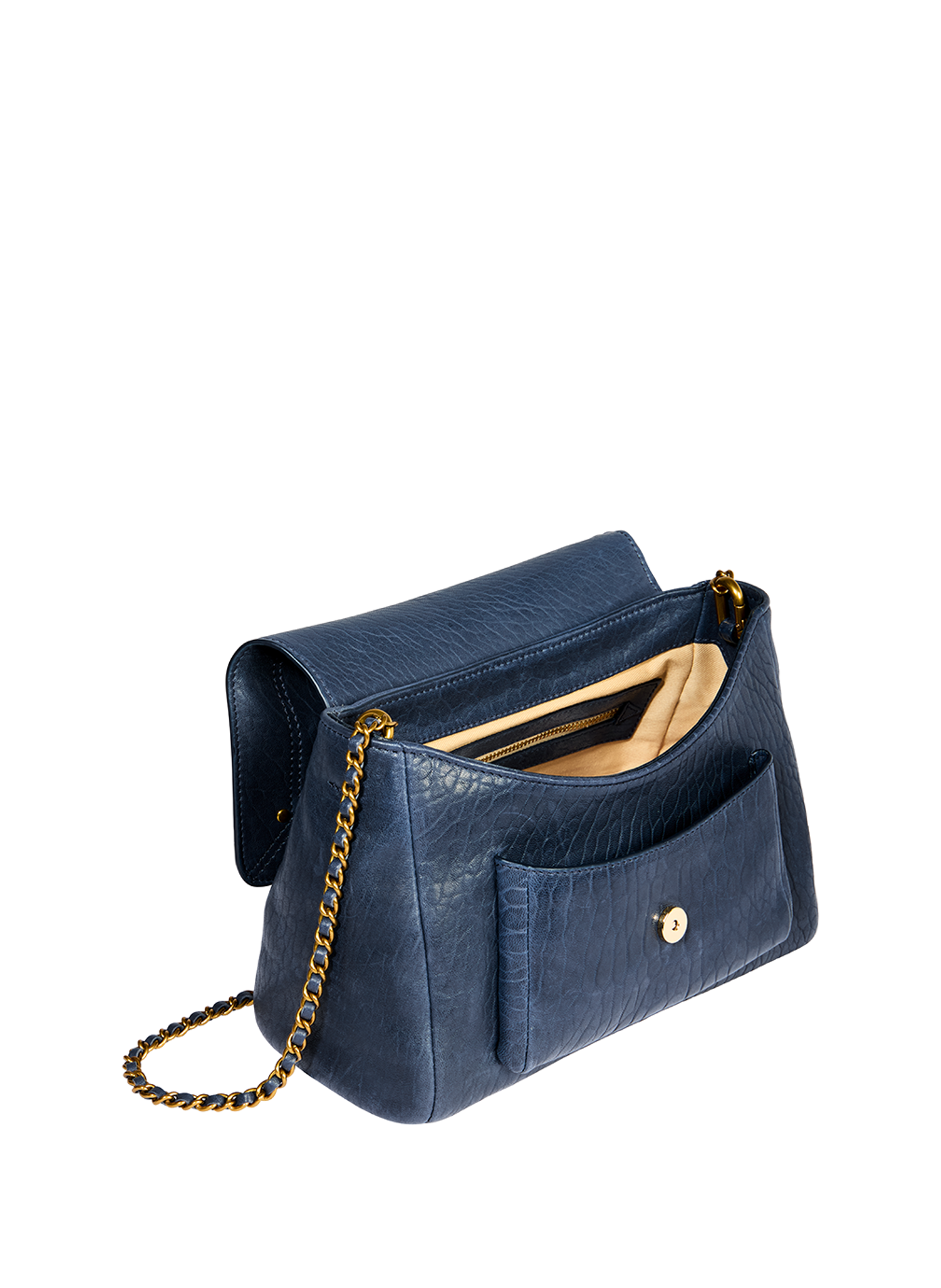 Schoudertas Lulu M van lamssuède JÉRÔME DREYFUSS Blauw