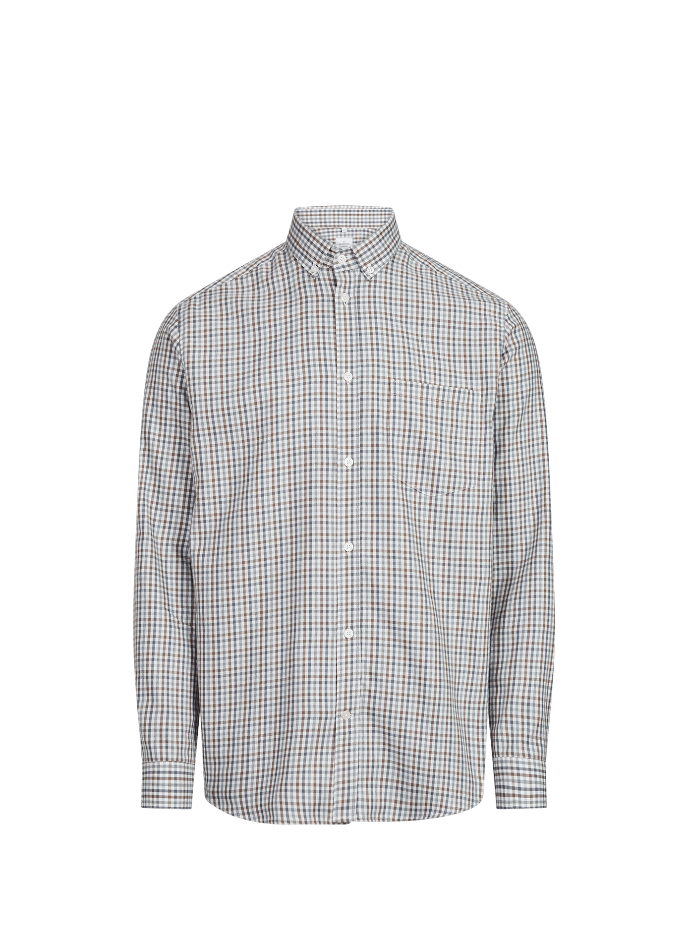 Chemise droite en coton AU PRINTEMPS PARIS Beige