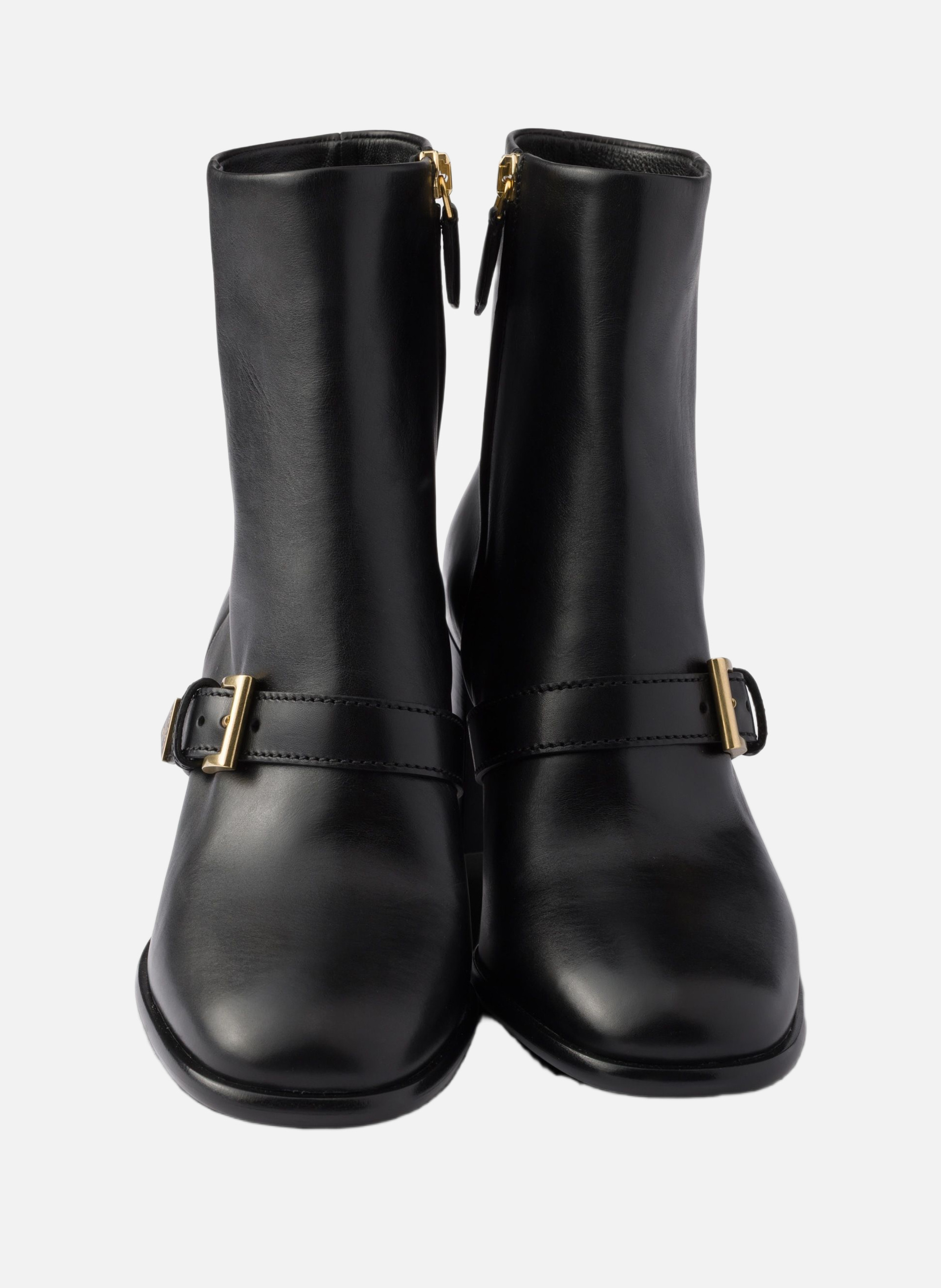 Bottines en cuir PRADA Noir