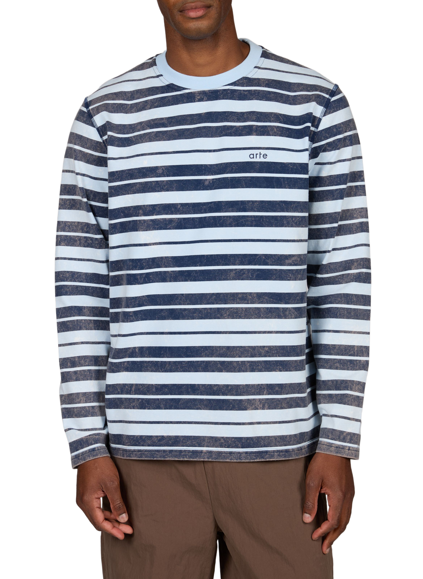Oversize T-Shirt aus Baumwolle ARTE ANTWERP Blau