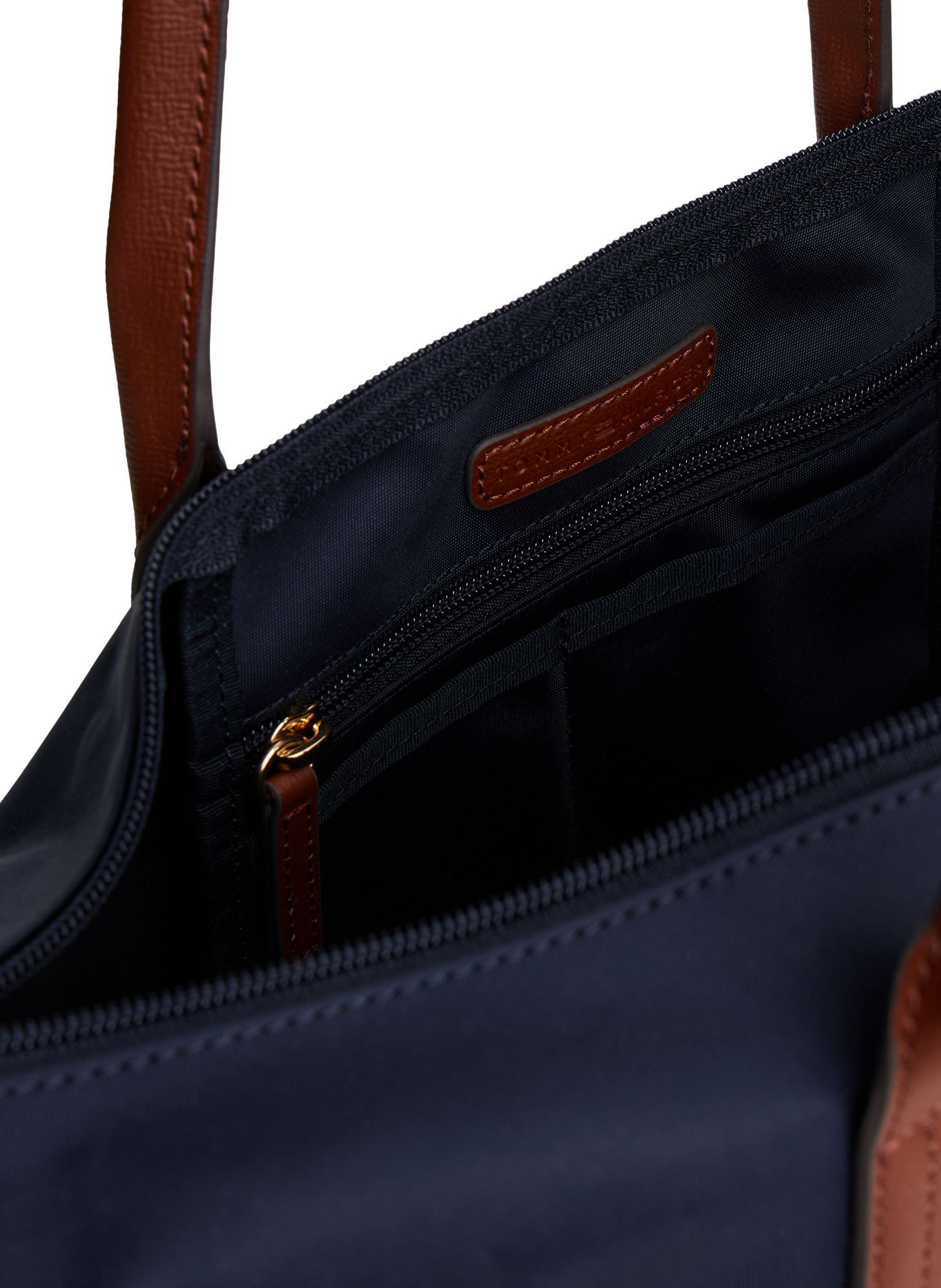 Einfarbige Schultertasche TOMMY HILFIGER Blau