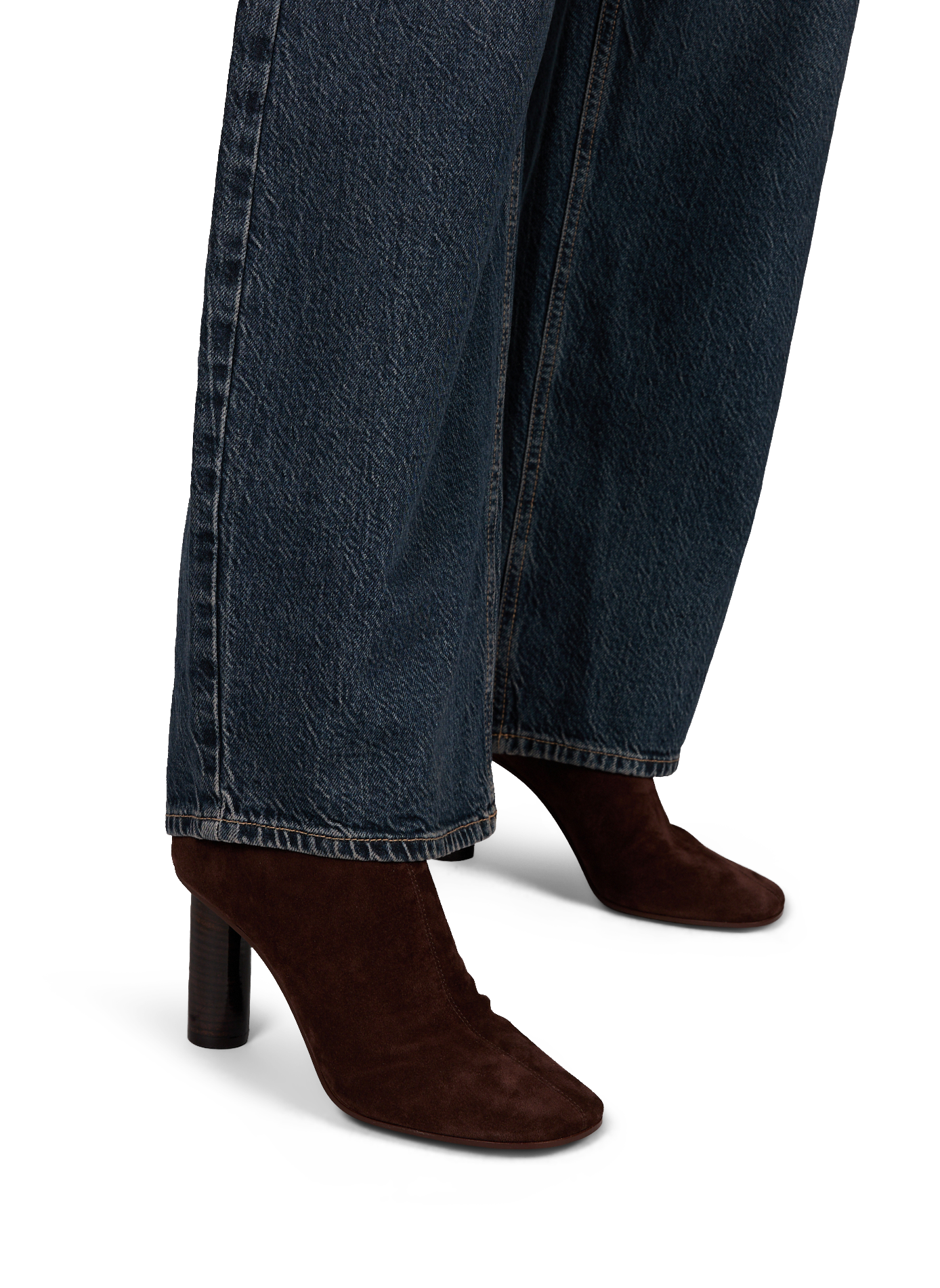 Lederstiefeletten PARIS TEXAS Braun