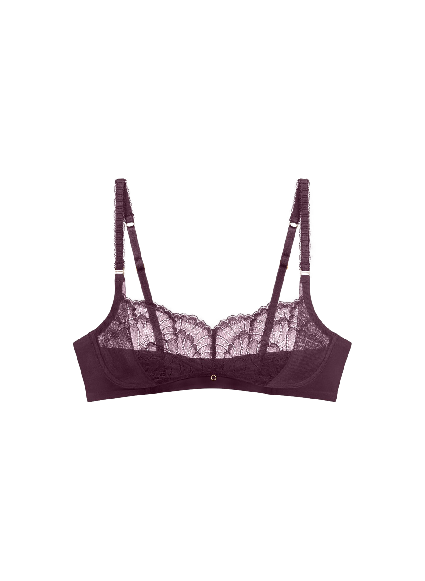 Bralette en dentelle TRIUMPH Rouge