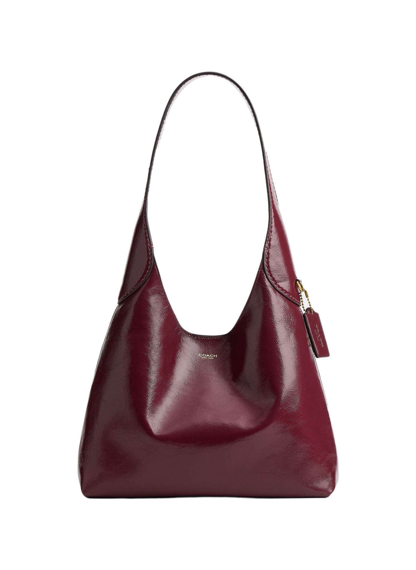 BROOKLYN 28 leather shoulder bag COACH Red