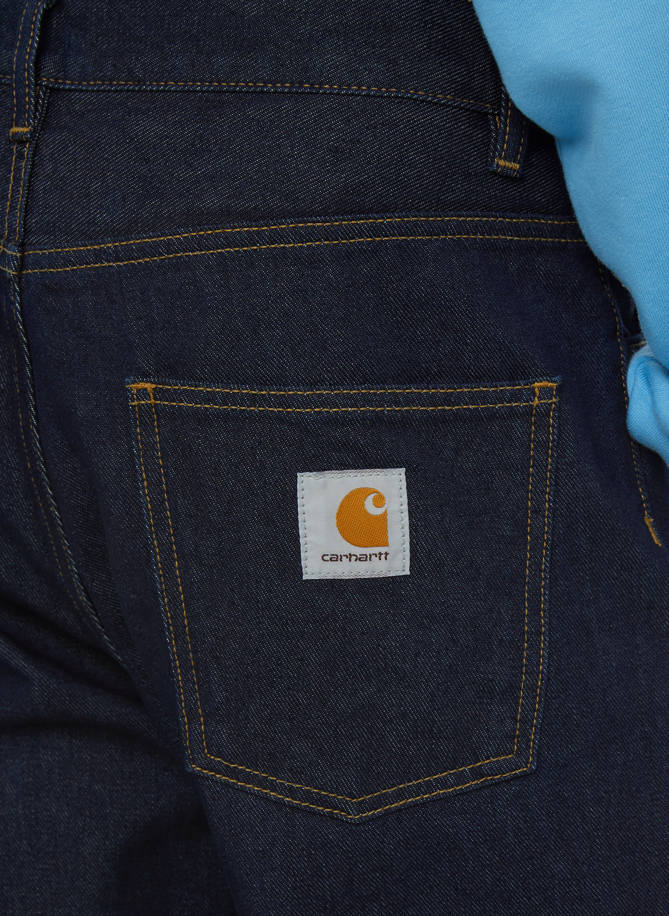 Organic cotton jeans CARHARTT WIP Blue