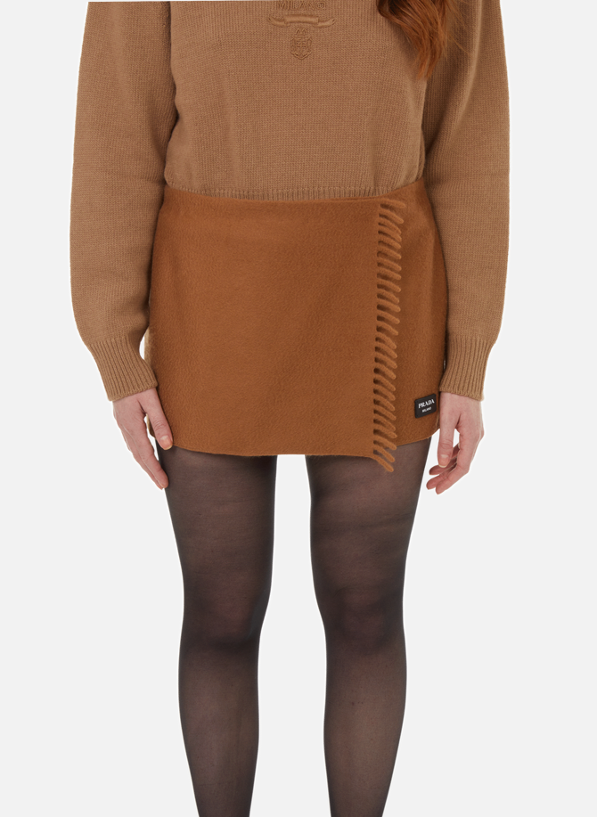 Cashmere mini skirt PRADA