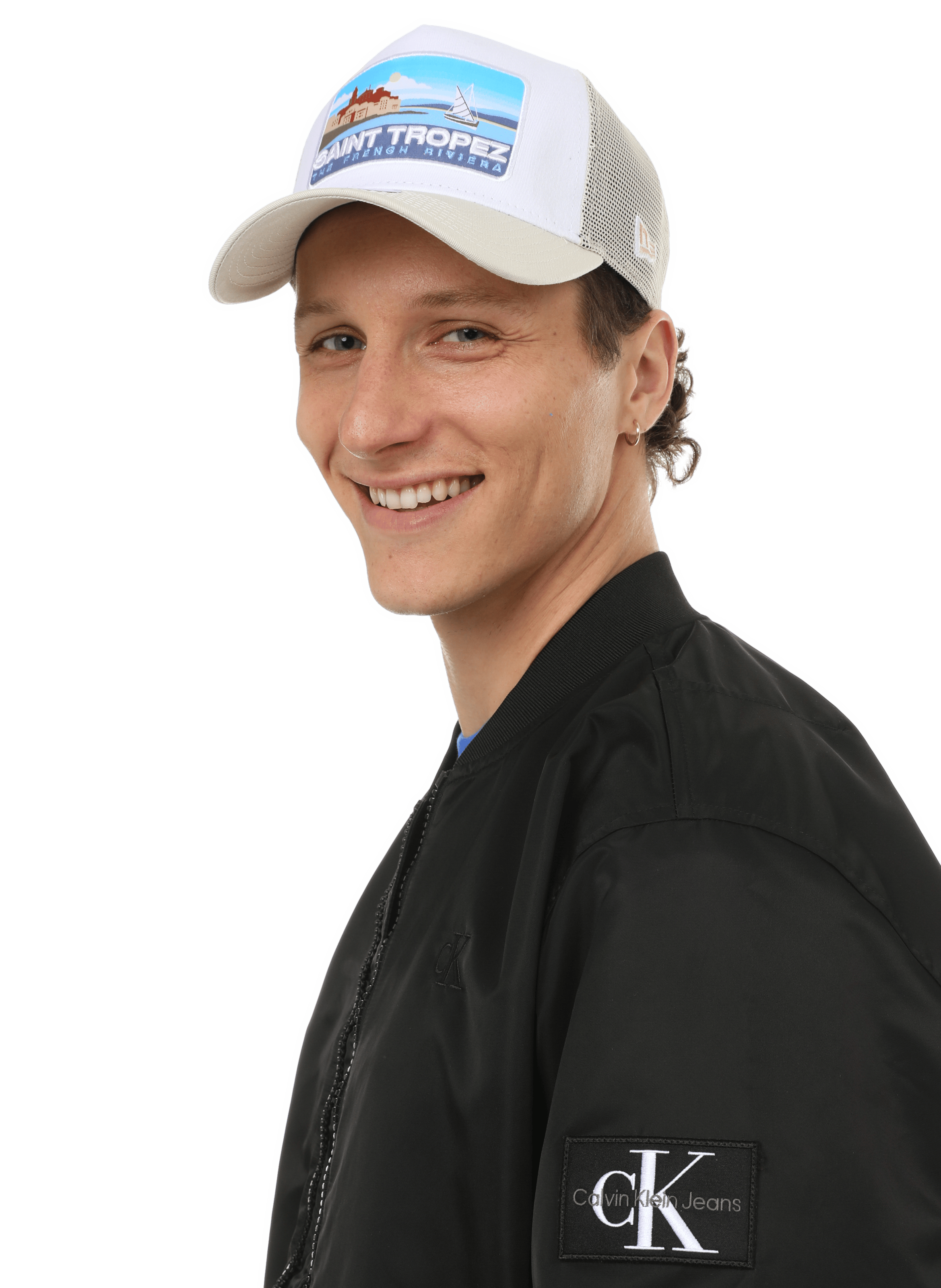 Blouson à logo  CALVIN KLEIN Noir