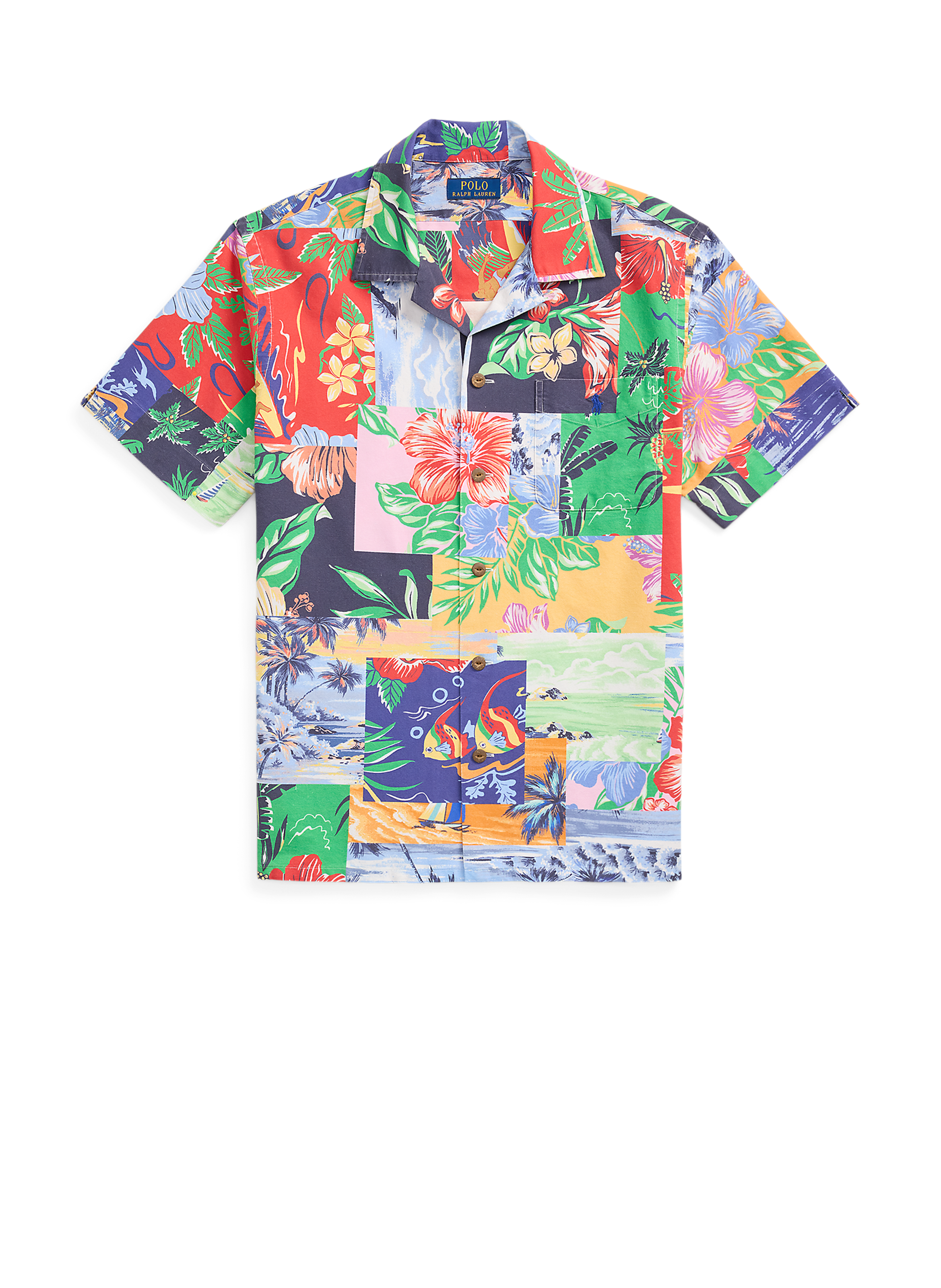 Chemise à imprimé en coton POLO RALPH LAUREN Multicolore