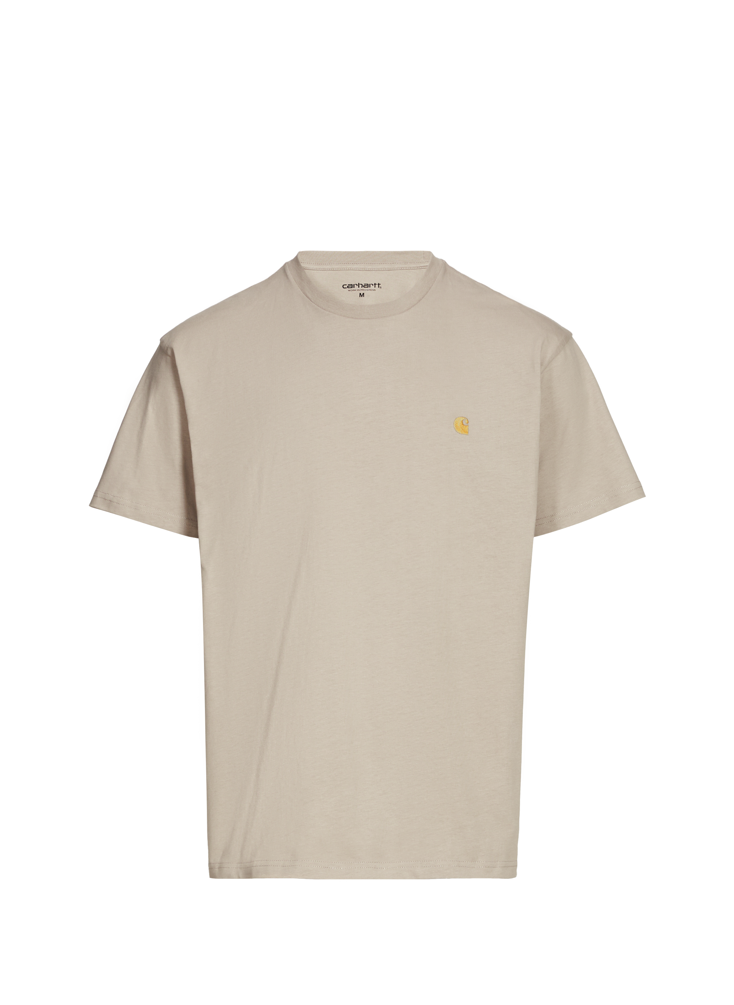 T-shirt à manches courtes en coton CARHARTT WIP Beige