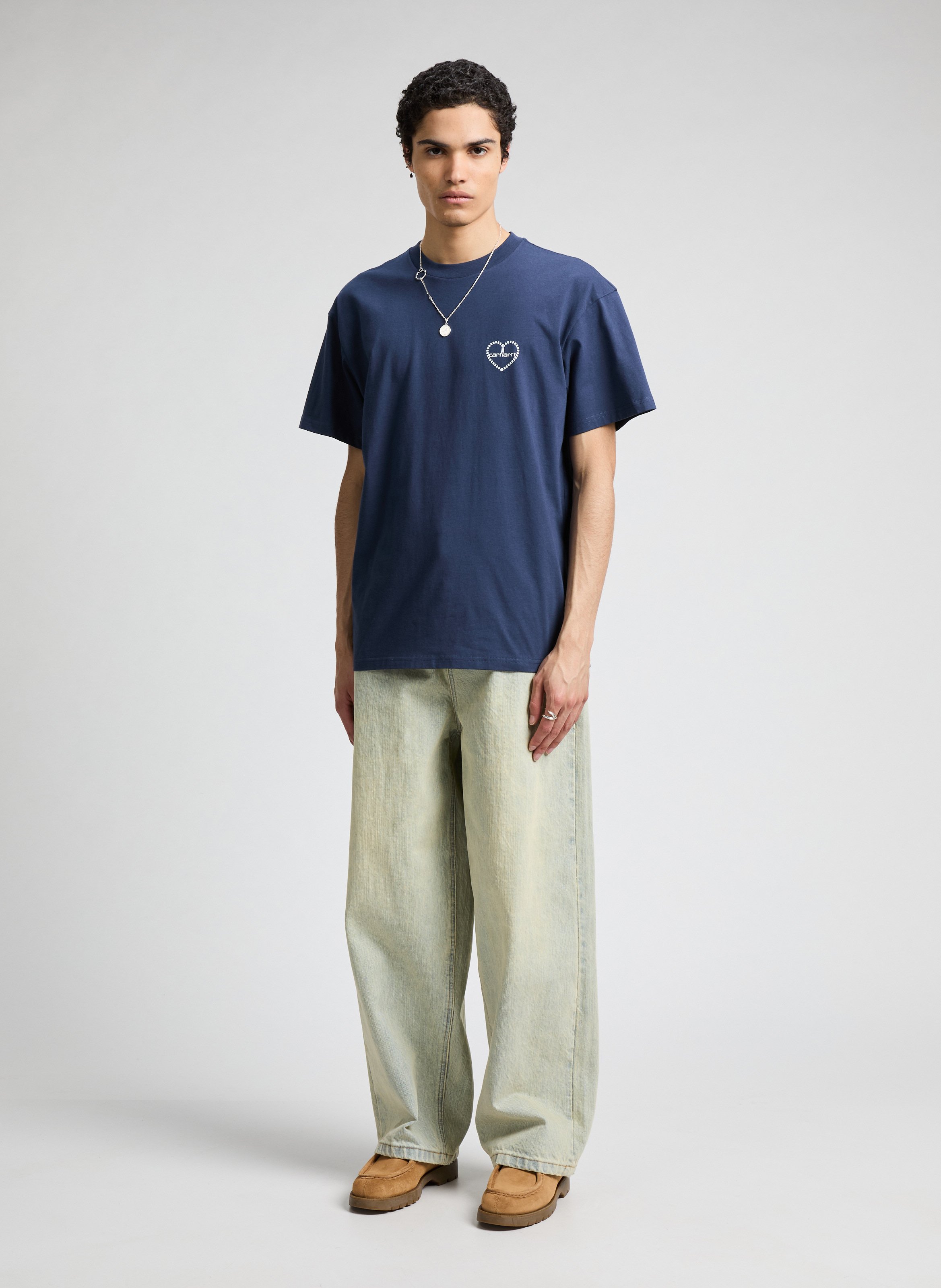 Cotton T-shirt CARHARTT WIP Blue