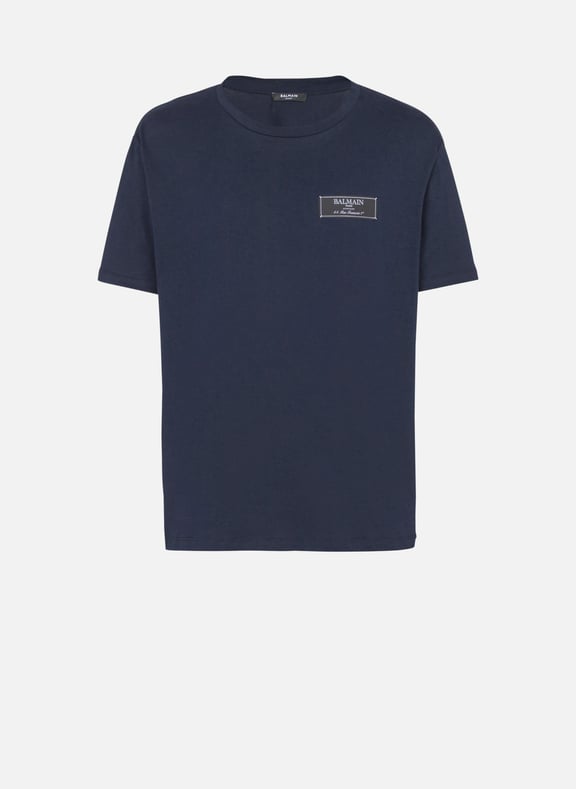 T-shirt à manches courtes pierre balmain Bleu by BALMAIN BALMAIN T-shirt à manches courtes pierre balmain Bleu