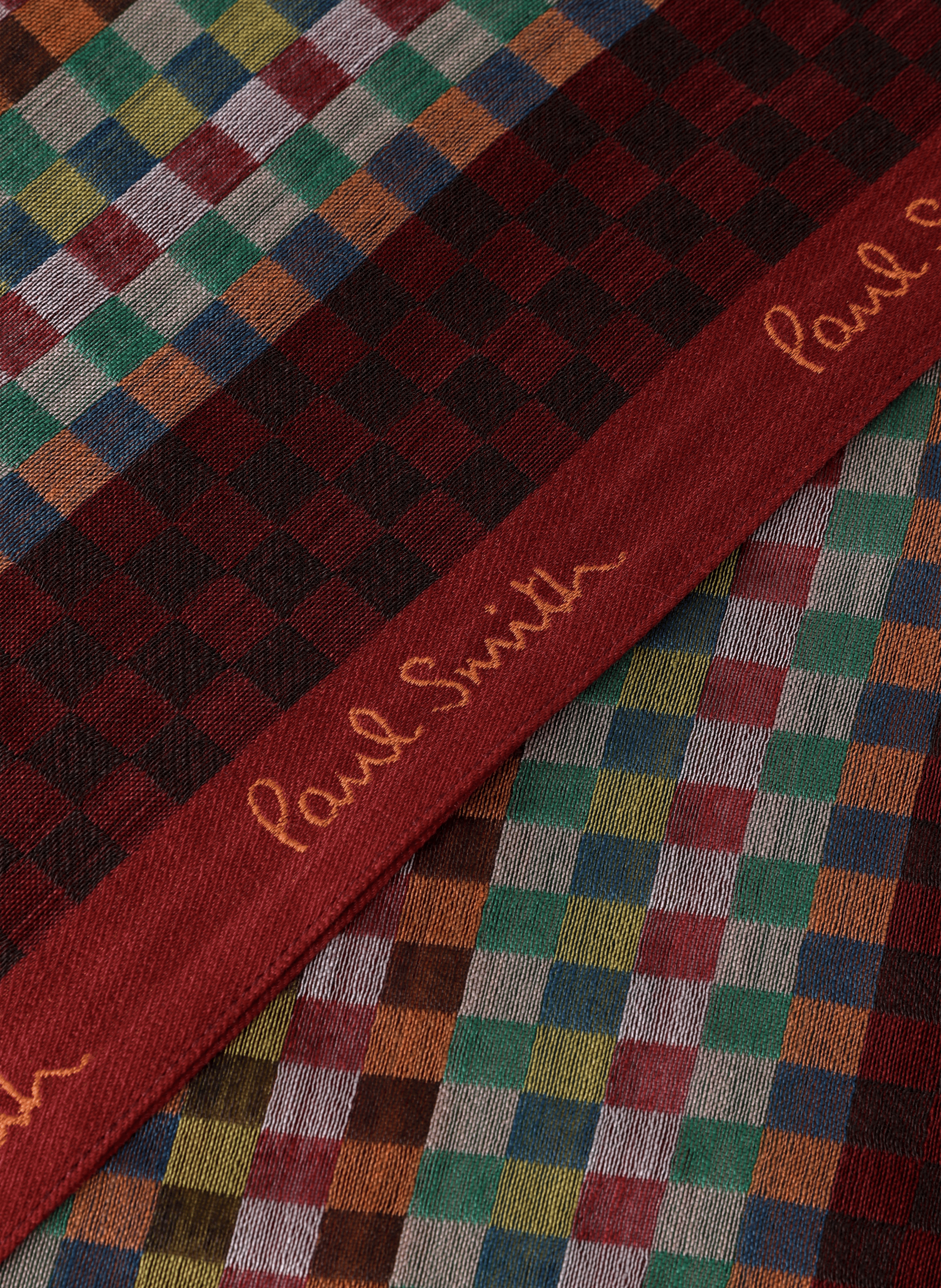 Foulard à motif à carreaux  PAUL SMITH Multicolore