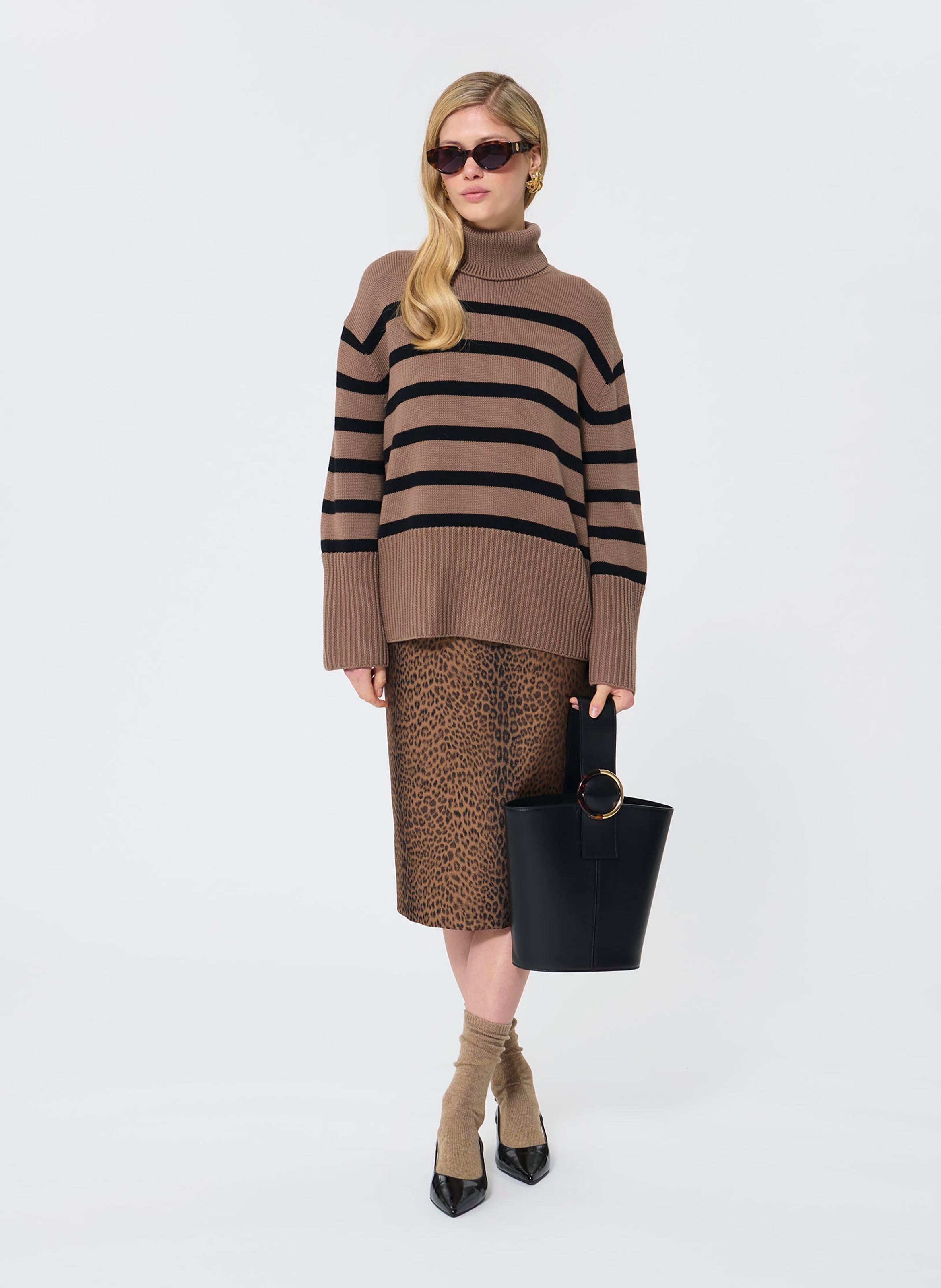 Pull pacome TARA JARMON Marron