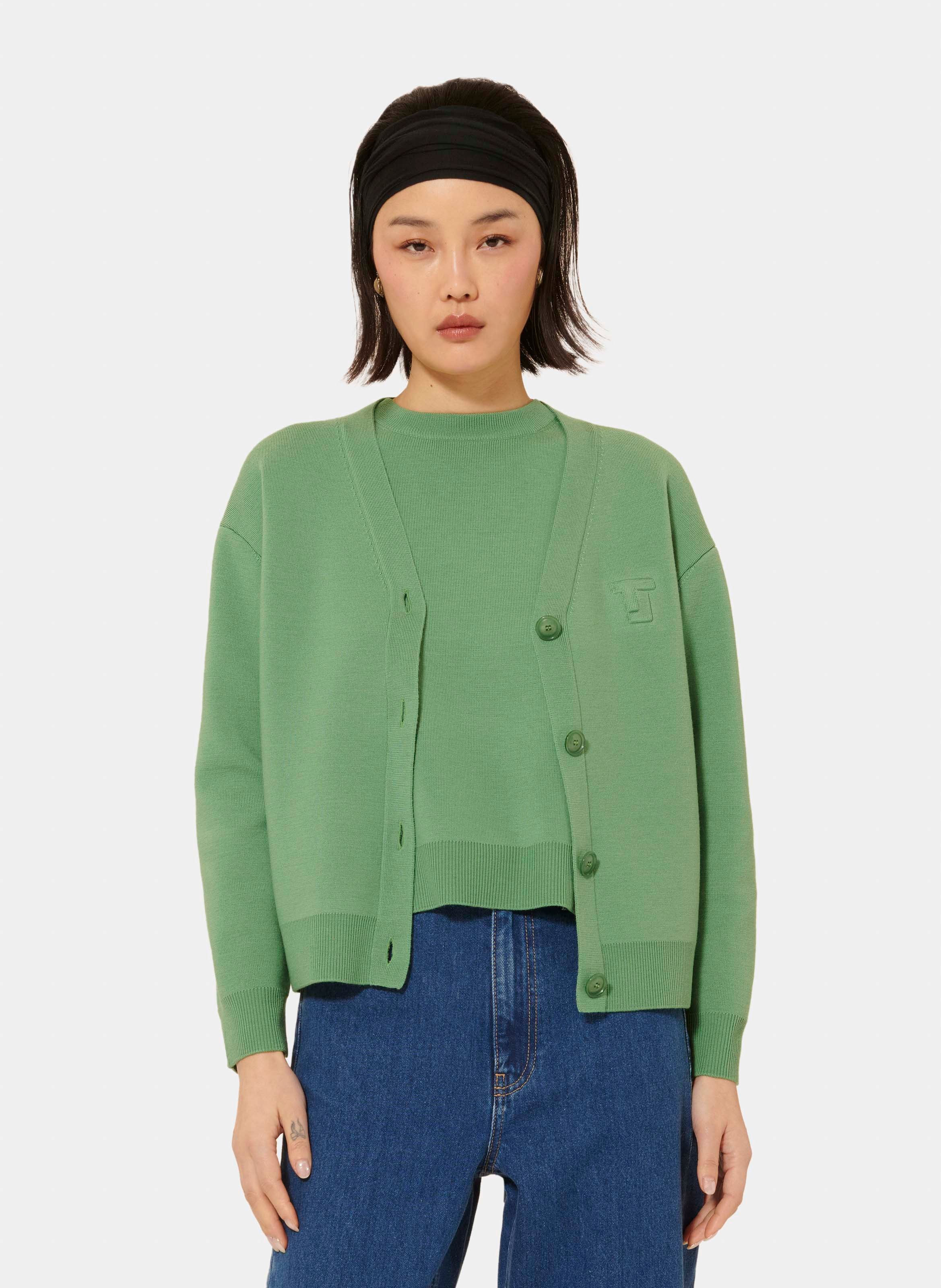 Gilet gibus TARA JARMON Vert