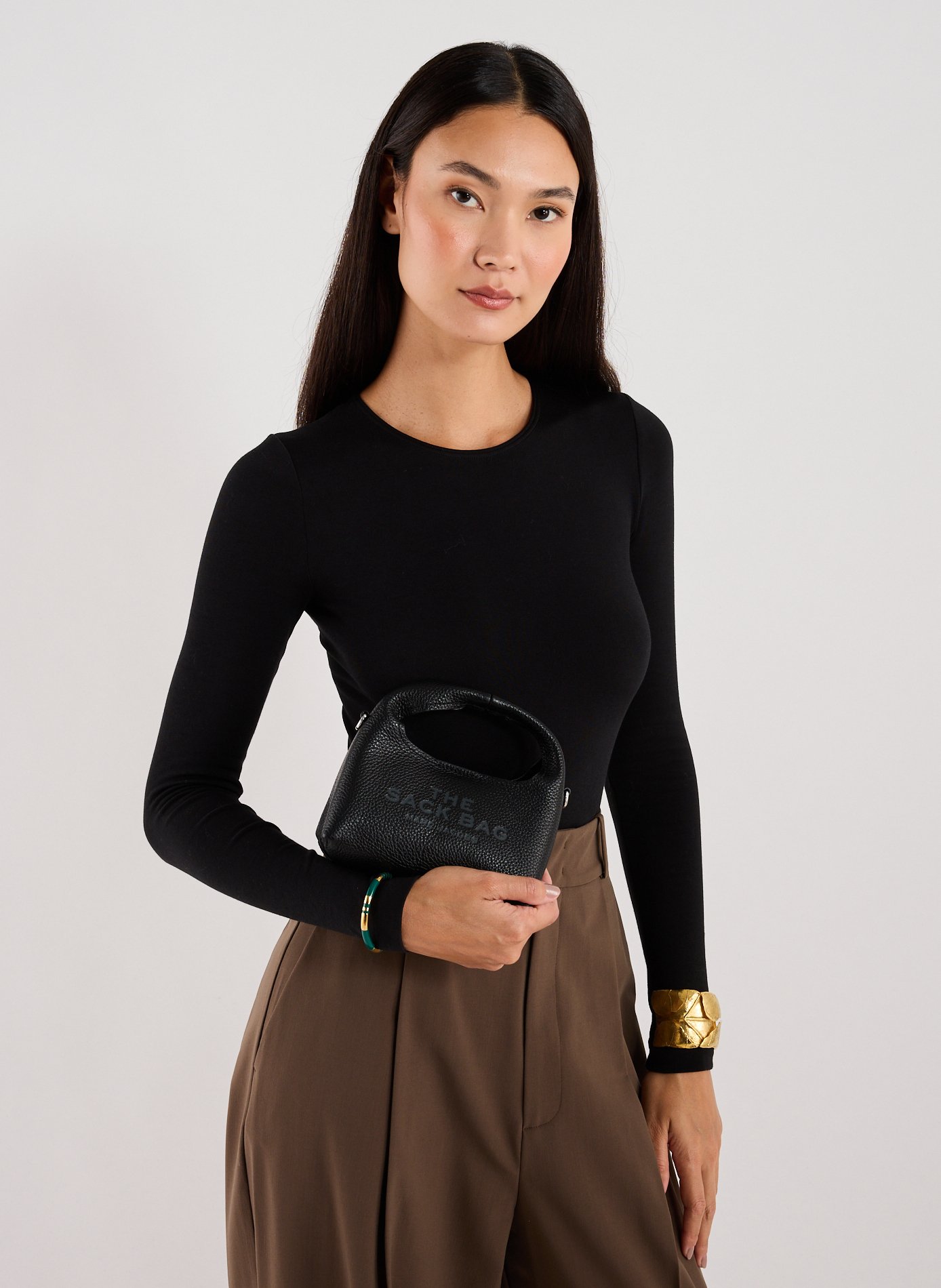 Sac à bandoulière The Sack Bag MARC JACOBS Noir