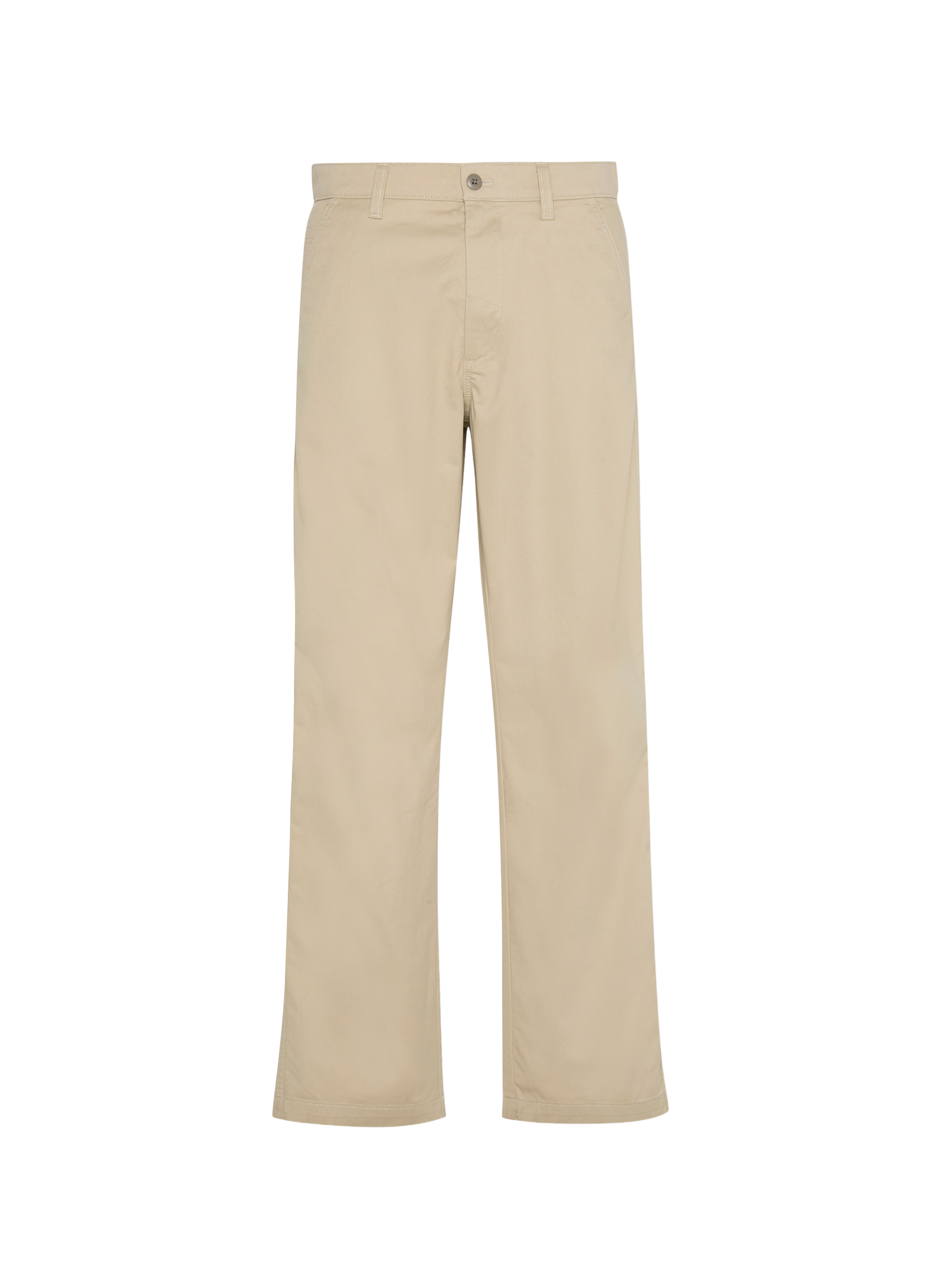 Pantalon chino droit CALVIN KLEIN Beige