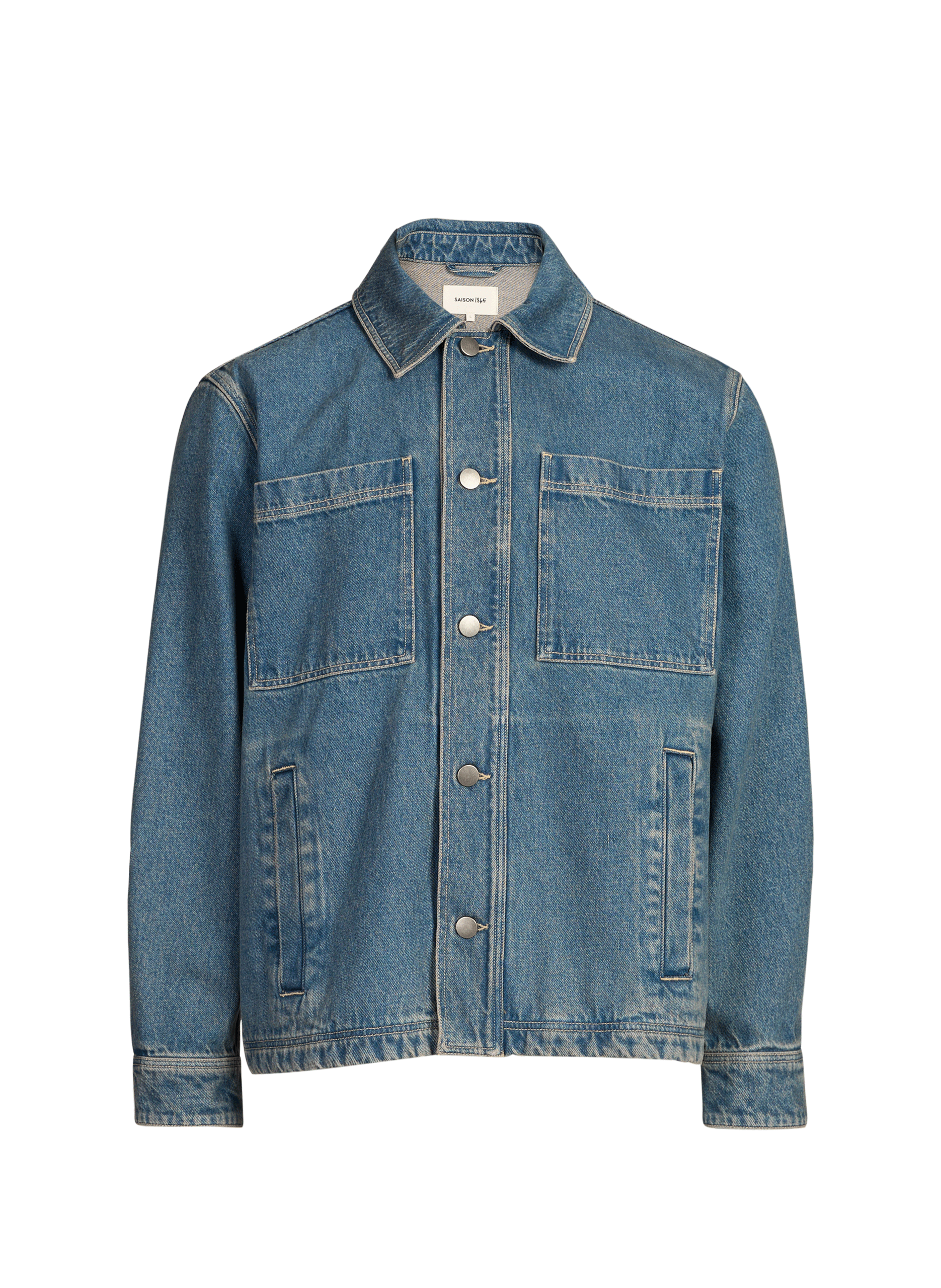 Veste Hocus en coton  SAISON 1865 Bleu