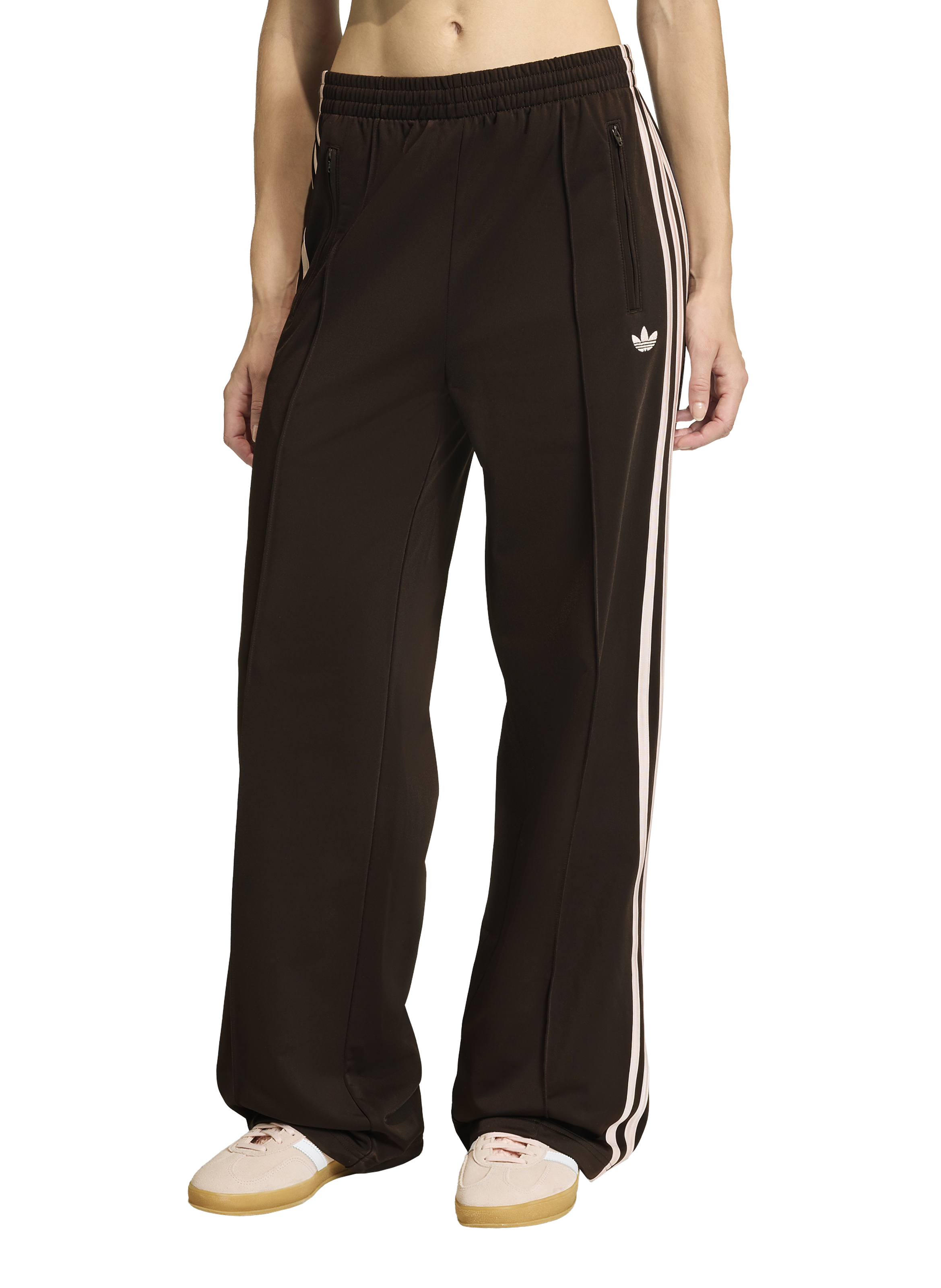<p>Trousers Firebird loose with stripes</p> ADIDAS Brown