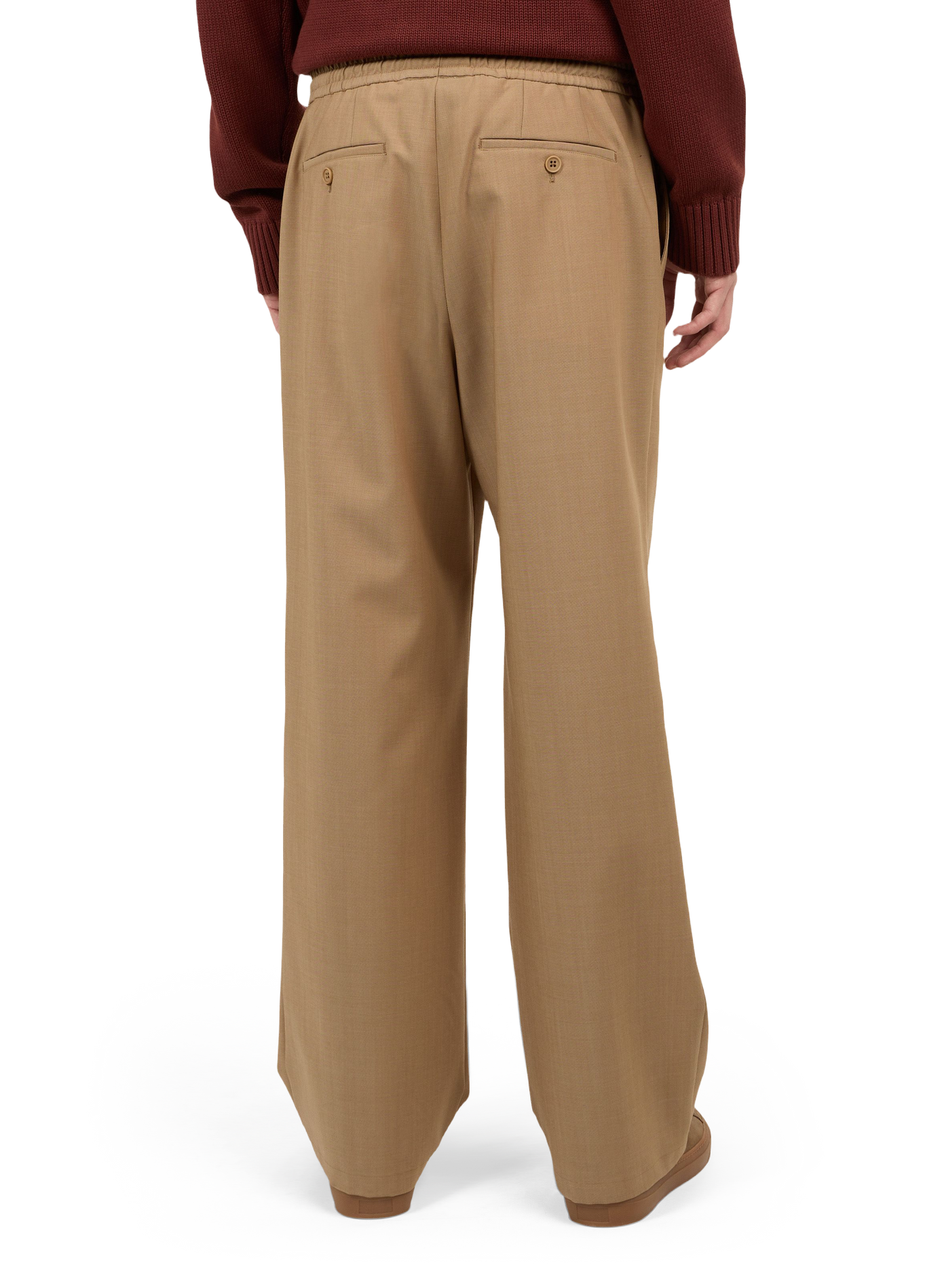 Pantalon Hela en laine SAISON 1865 Beige