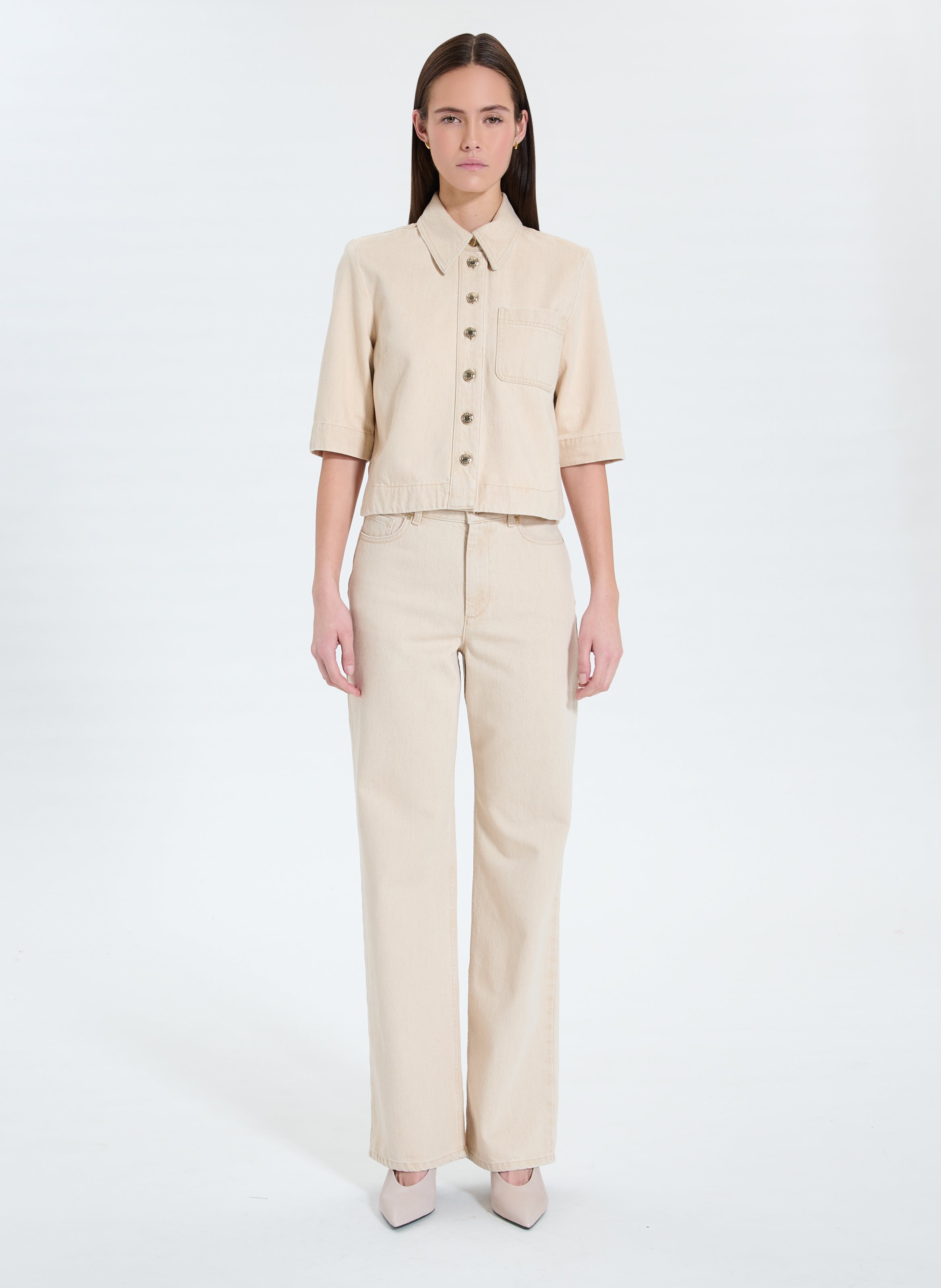 Chemise  celina ZAPA Beige