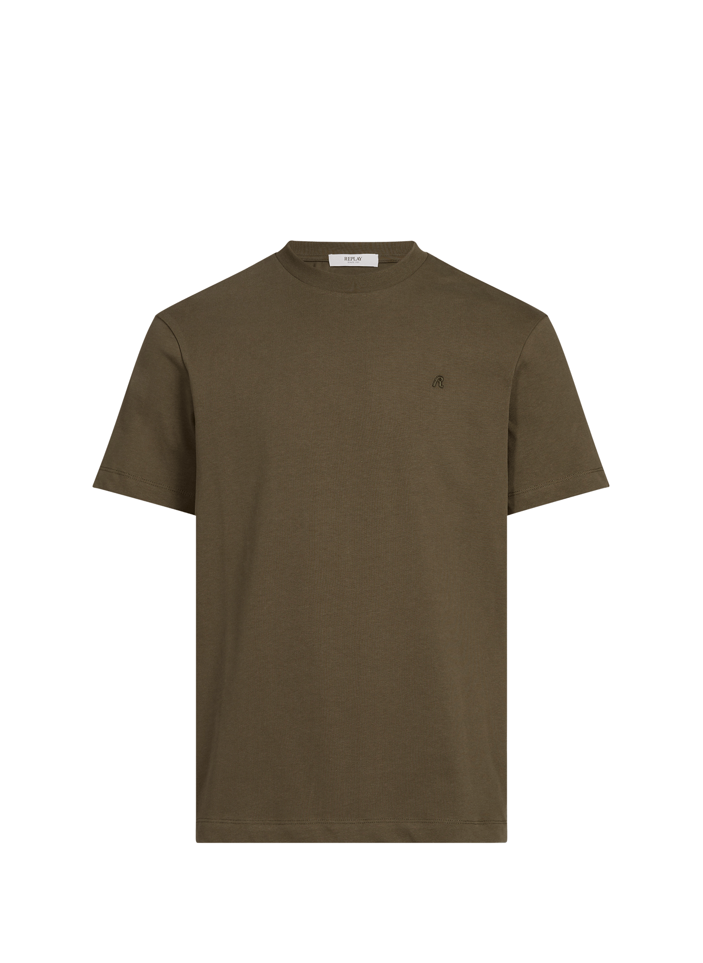 T-shirt en coton REPLAY Vert