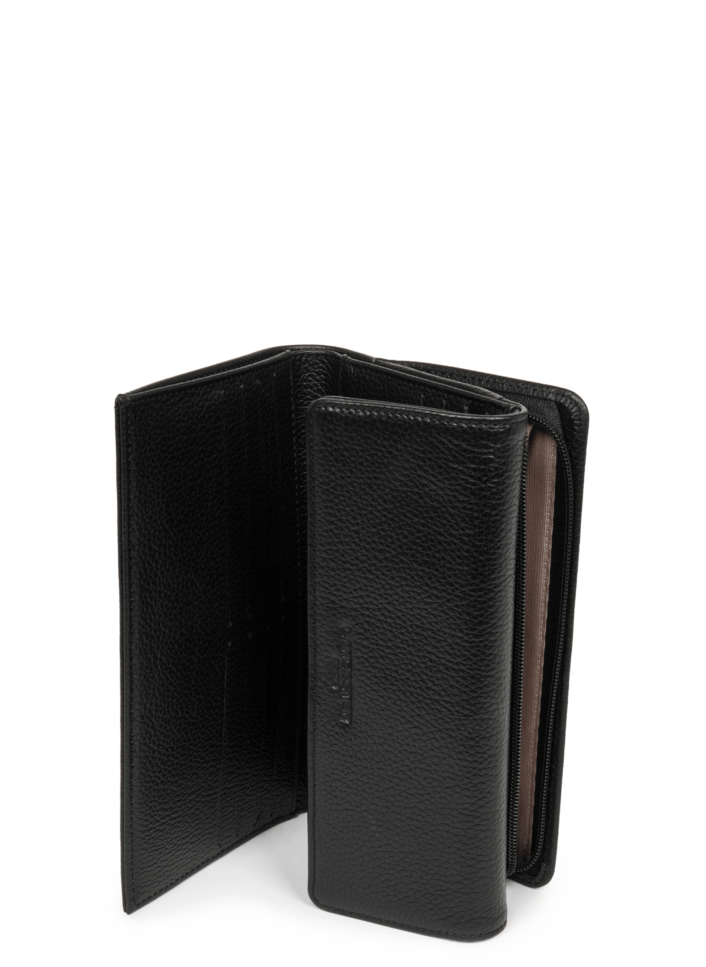 Back to back organizer wallet - foulonné pm LANCASTER Black
