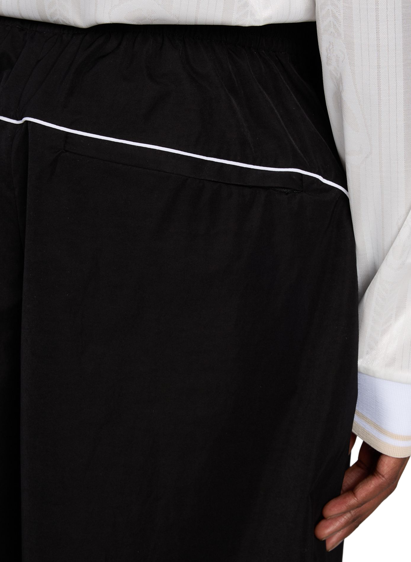 Pantalon de survêtment en coton mélangé ACNE STUDIOS Noir