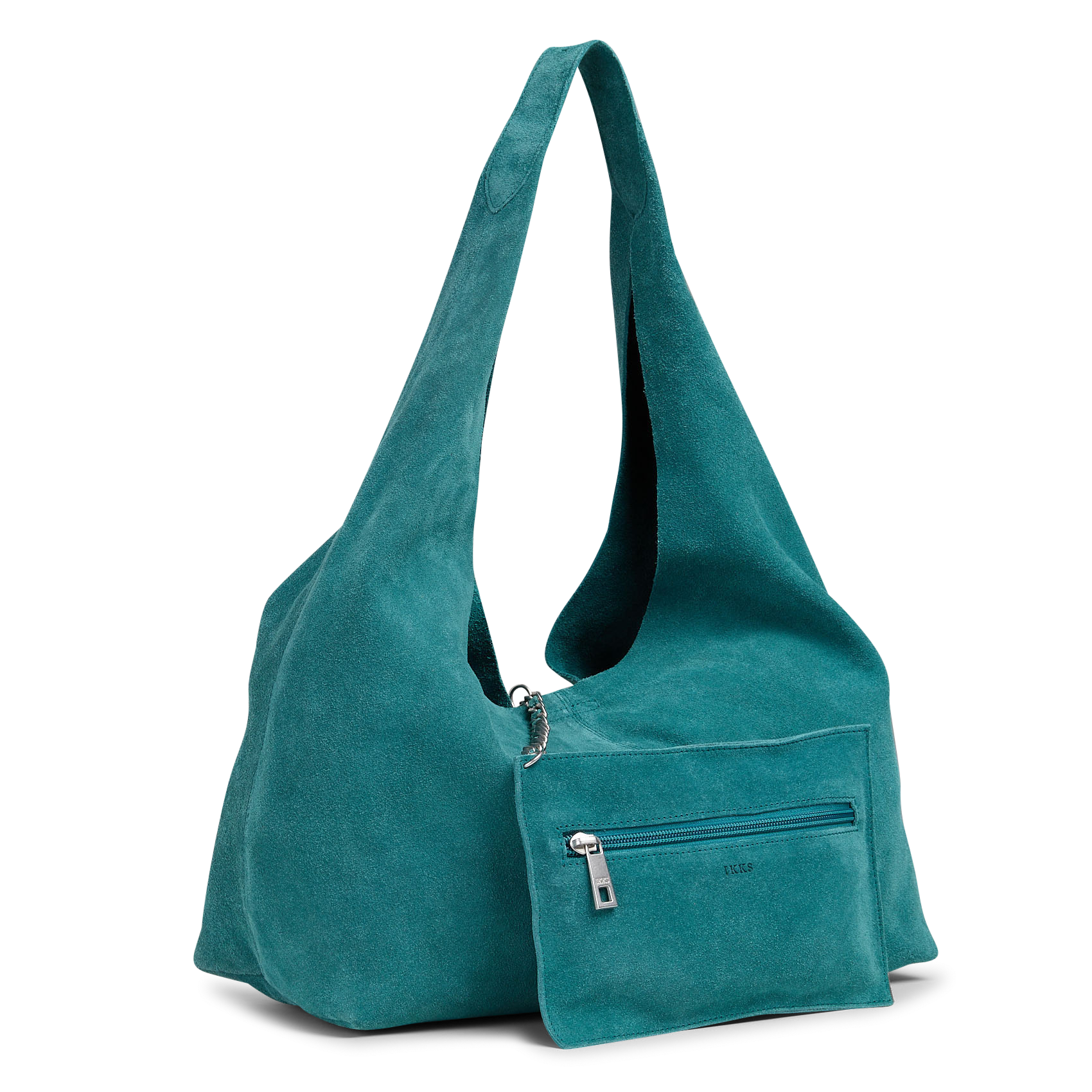 Cabas en cuir hobo m IKKS Vert