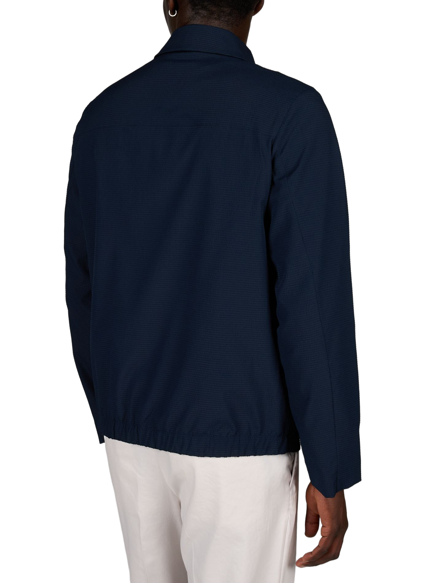 Veste légère texturé en seersucker CALVIN KLEIN Bleu