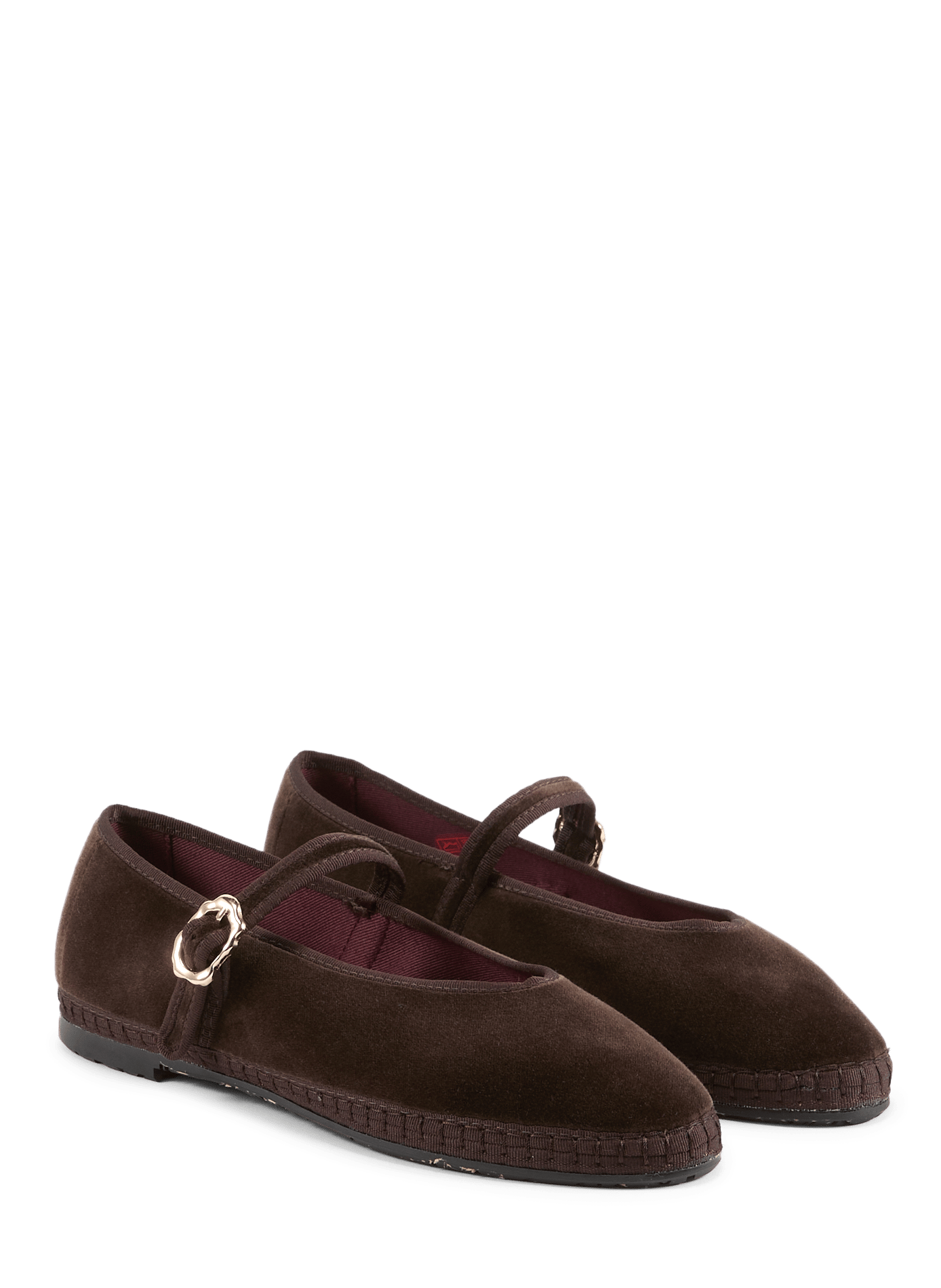 Ballerines Pierre à bride FLABELUS Marron