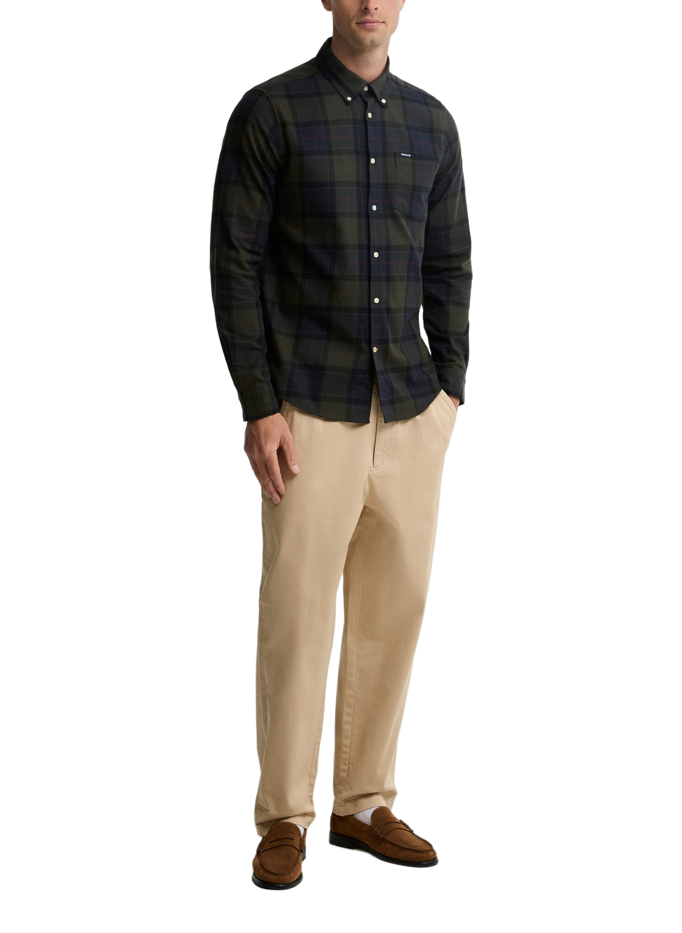 Checked flannel shirt | Multicolour BARBOUR Men