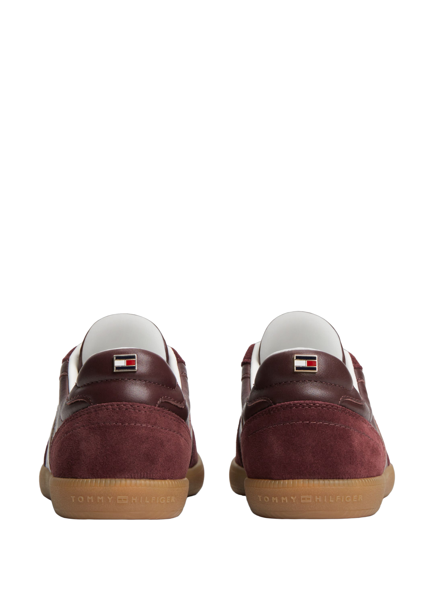 Baskets basses en cuir TOMMY HILFIGER Multicolore