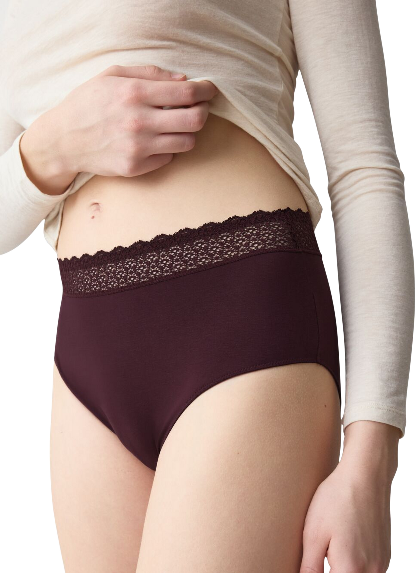 Culotte taille haute TRIUMPH Rouge