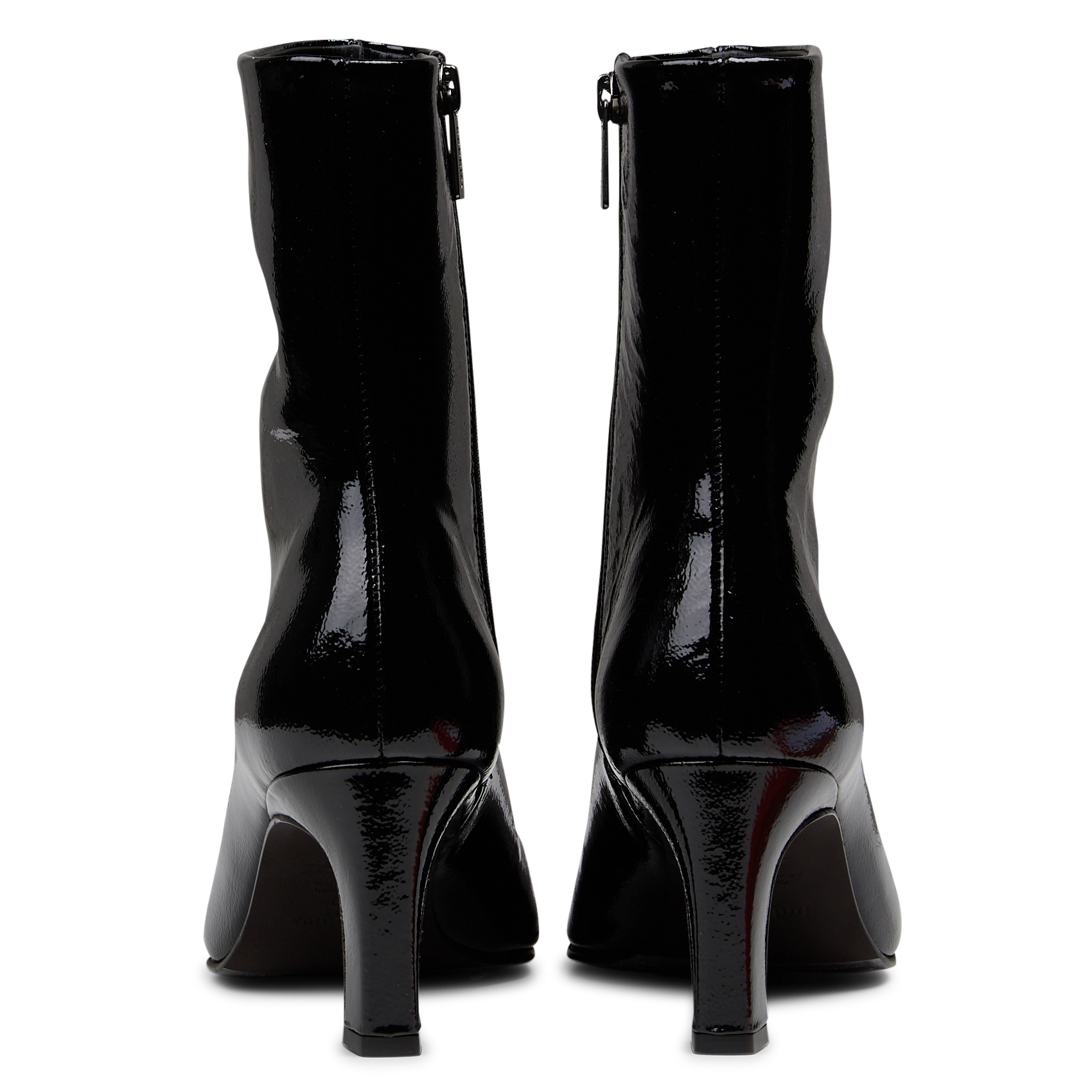 Lederstiefeletten mit Reißverschluss Emilie BOBBIES Schwarz