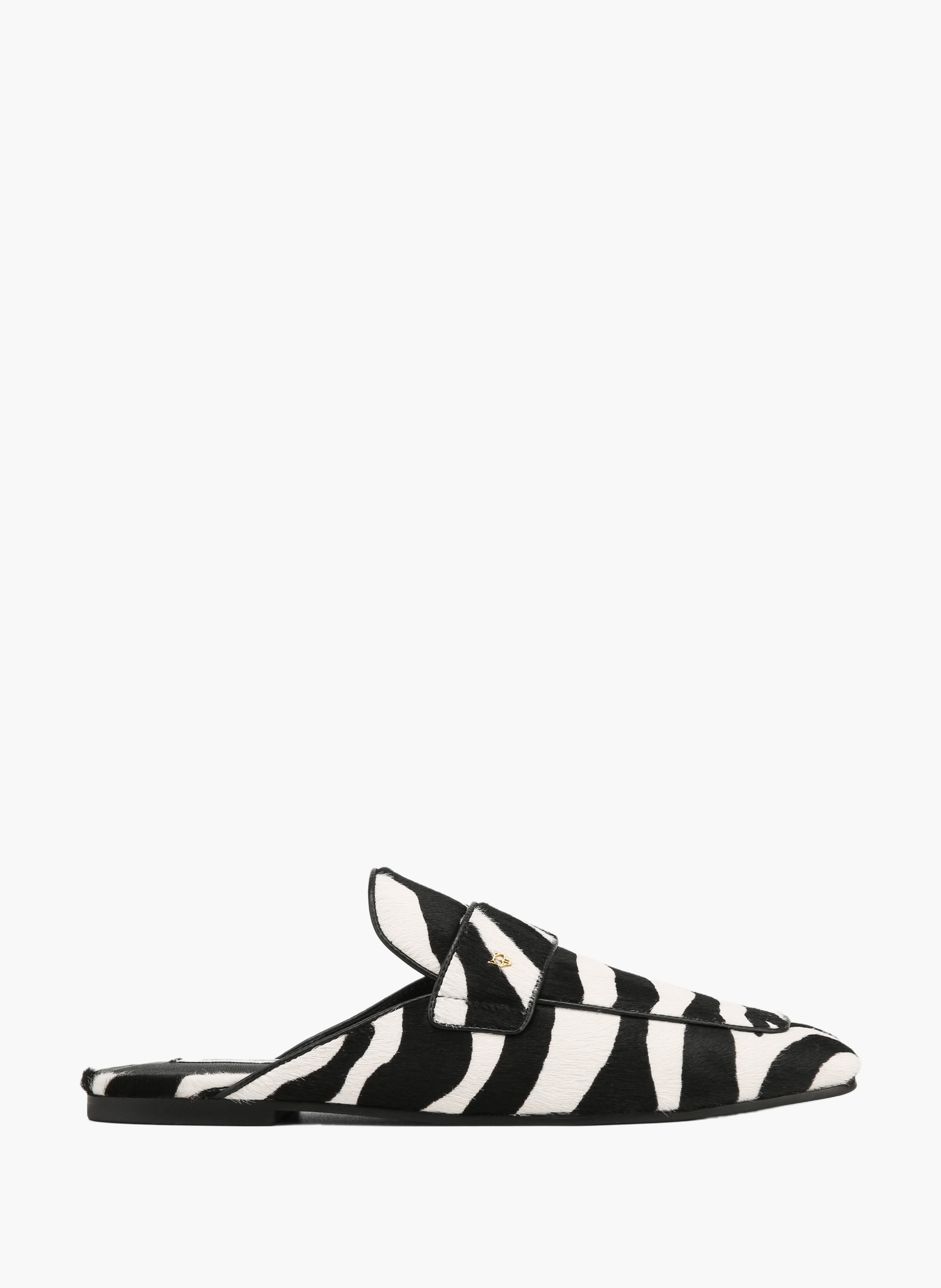 Mocassins bridgerton en cuir poulain NAKED WOLFE Rayé