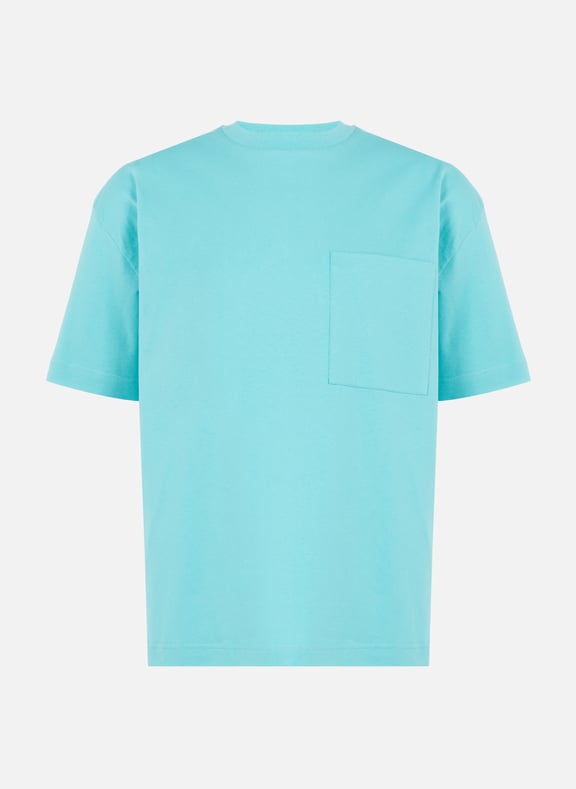 T-shirt Bart col rond en coton Vert by SAISON 1865 SAISON 1865 T-shirt Bart col rond en coton Vert
