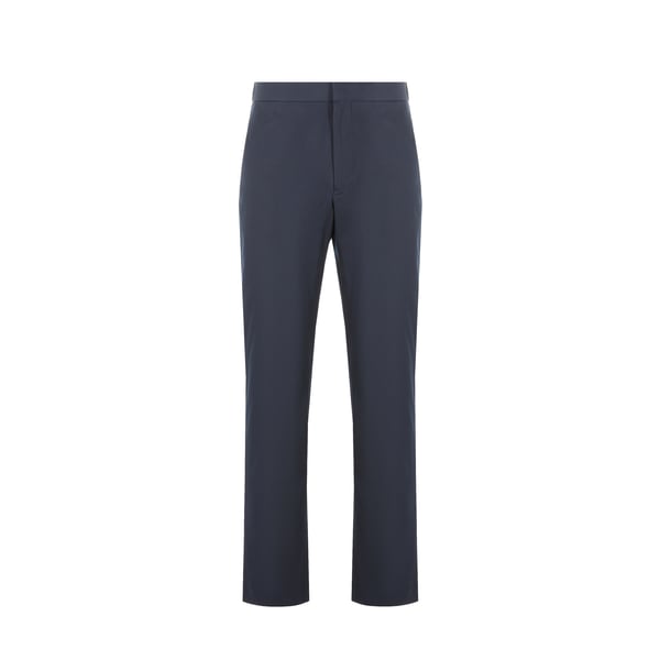 Pantalon en coton, soie et cachemire