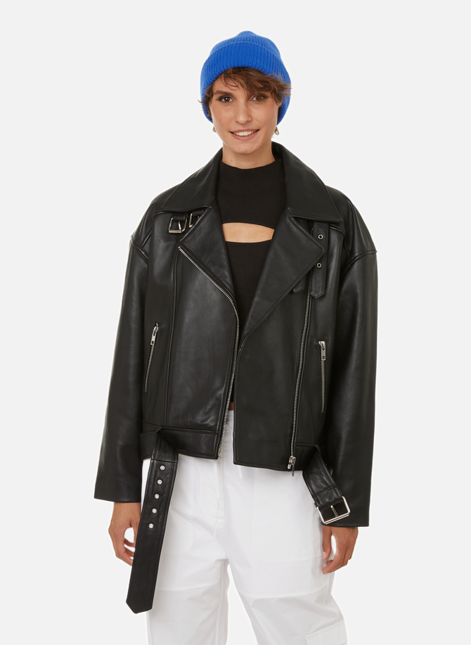 Leather biker jacket  SAISON 1865