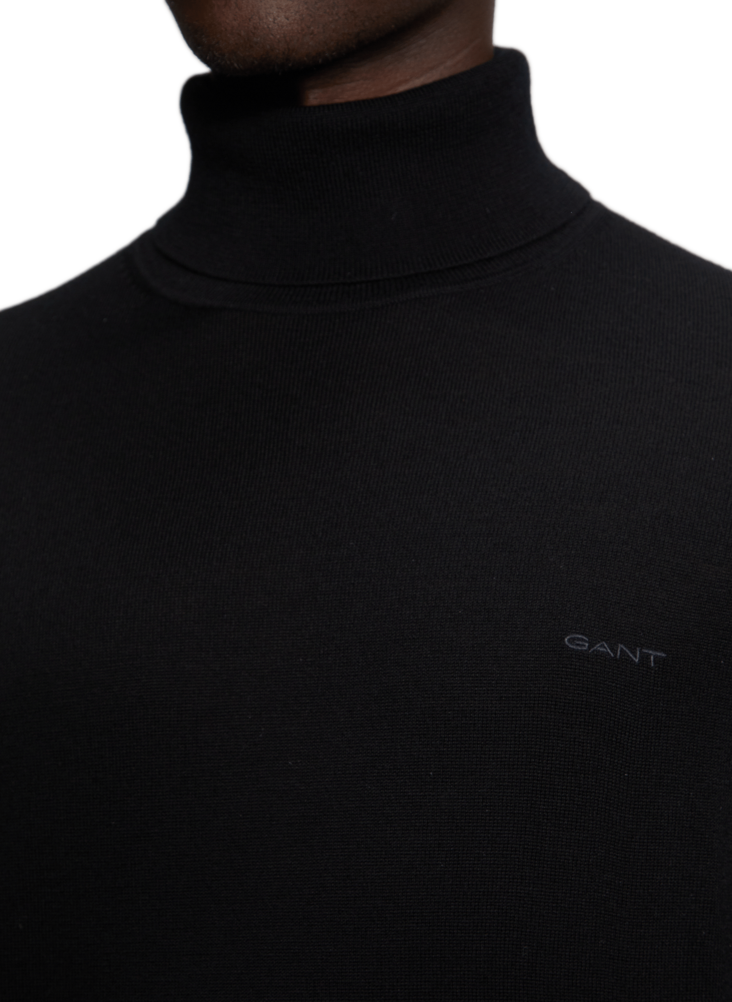 Gant Homme Pull 2XL 100% Coton Marron Léger Tricoté Taille XXL