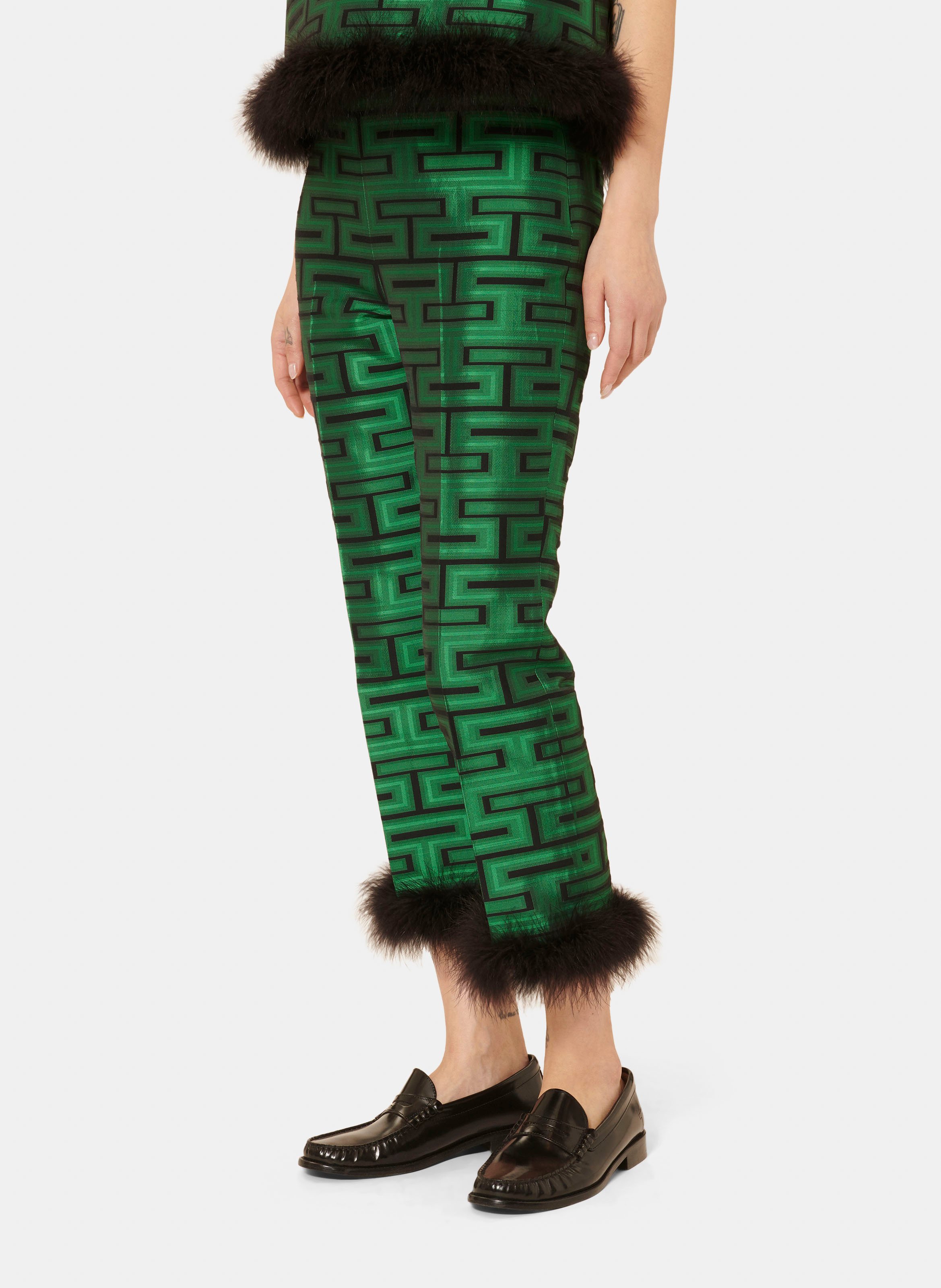 Pantalon presley TARA JARMON Vert