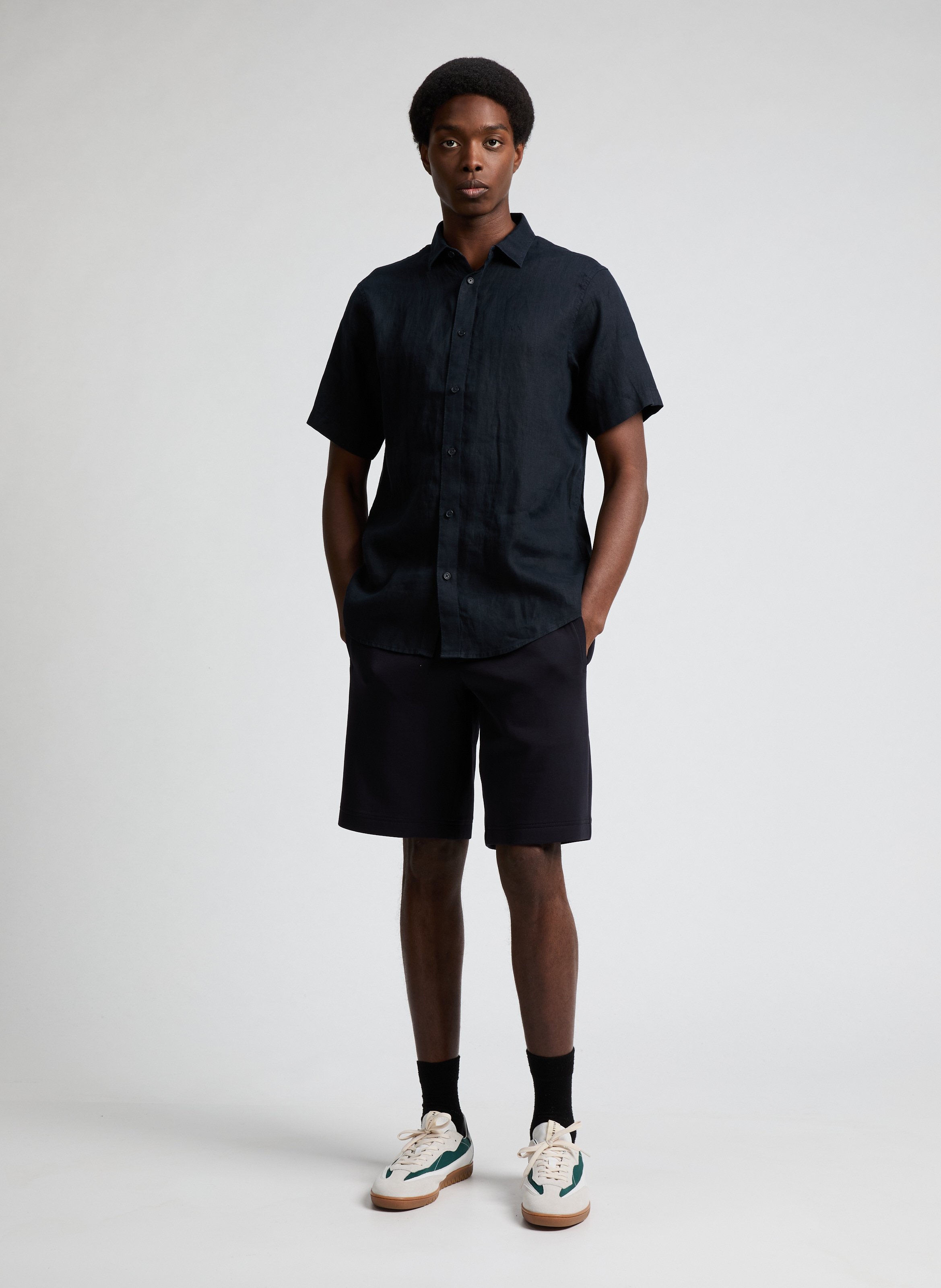 Solid straight skirt ARMANI EXCHANGE Blue