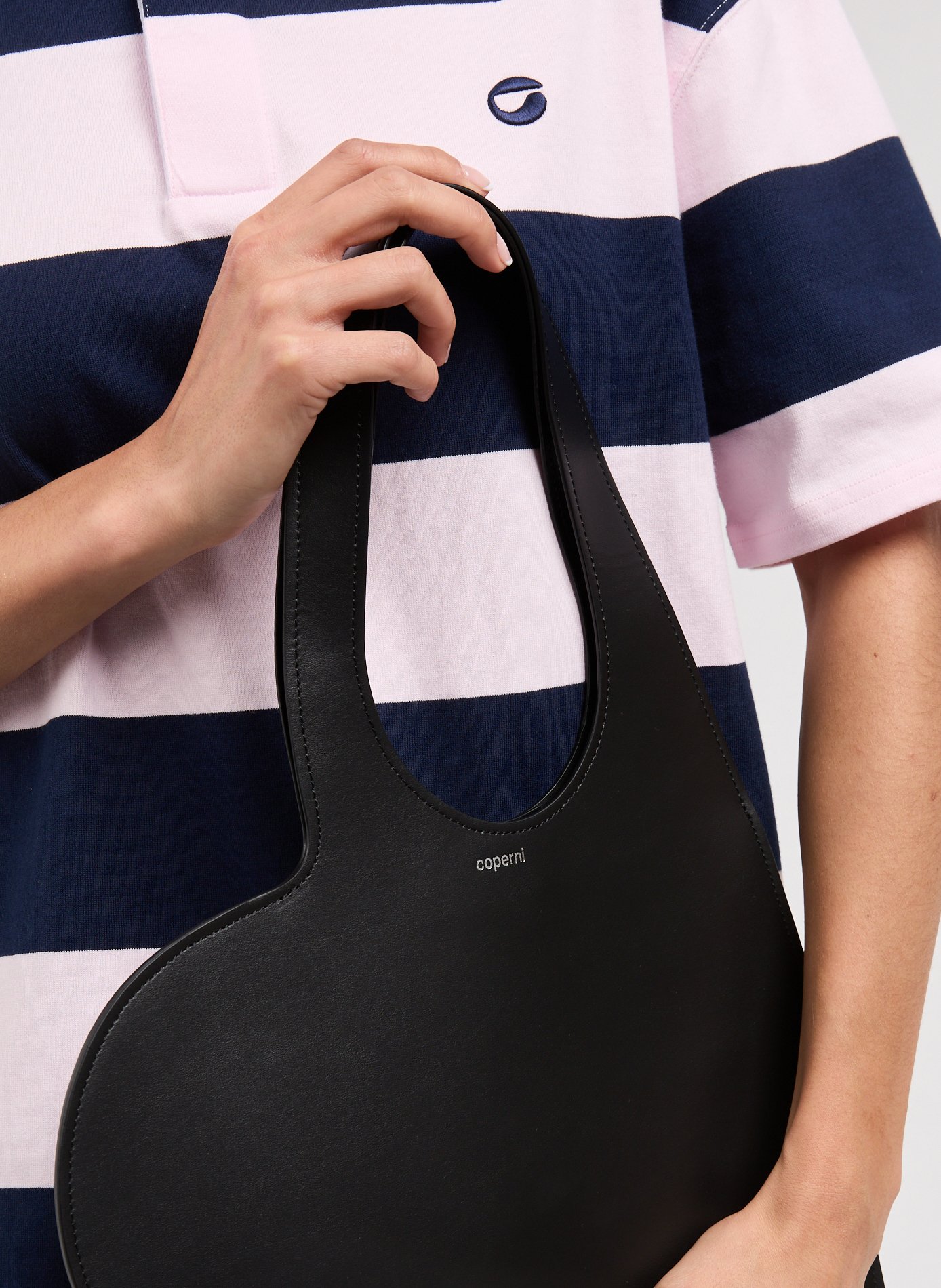 Mini Heart Tote Bag COPERNI Black