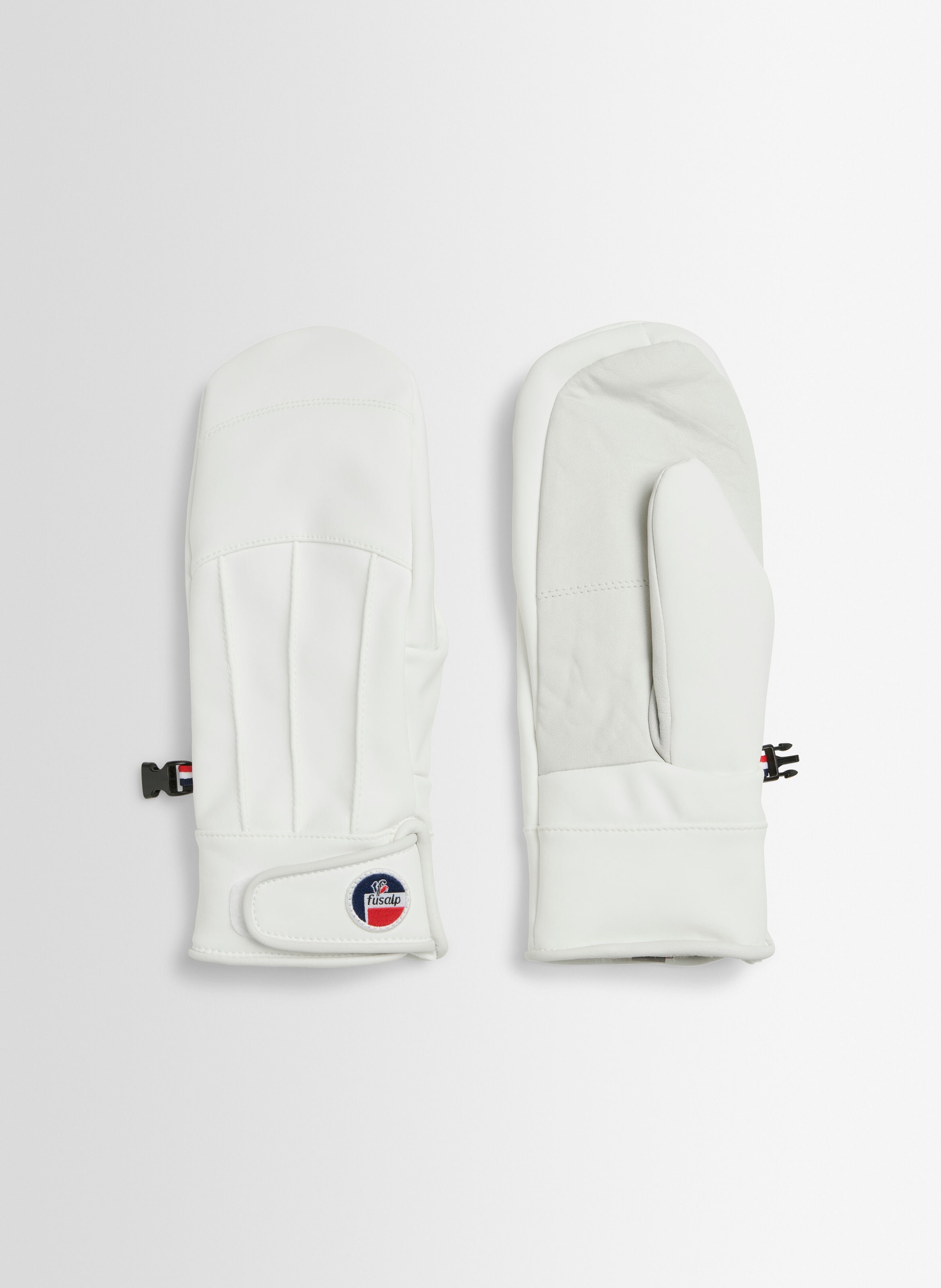 Moufles de ski glacier mitten polyester FUSALP Blanc