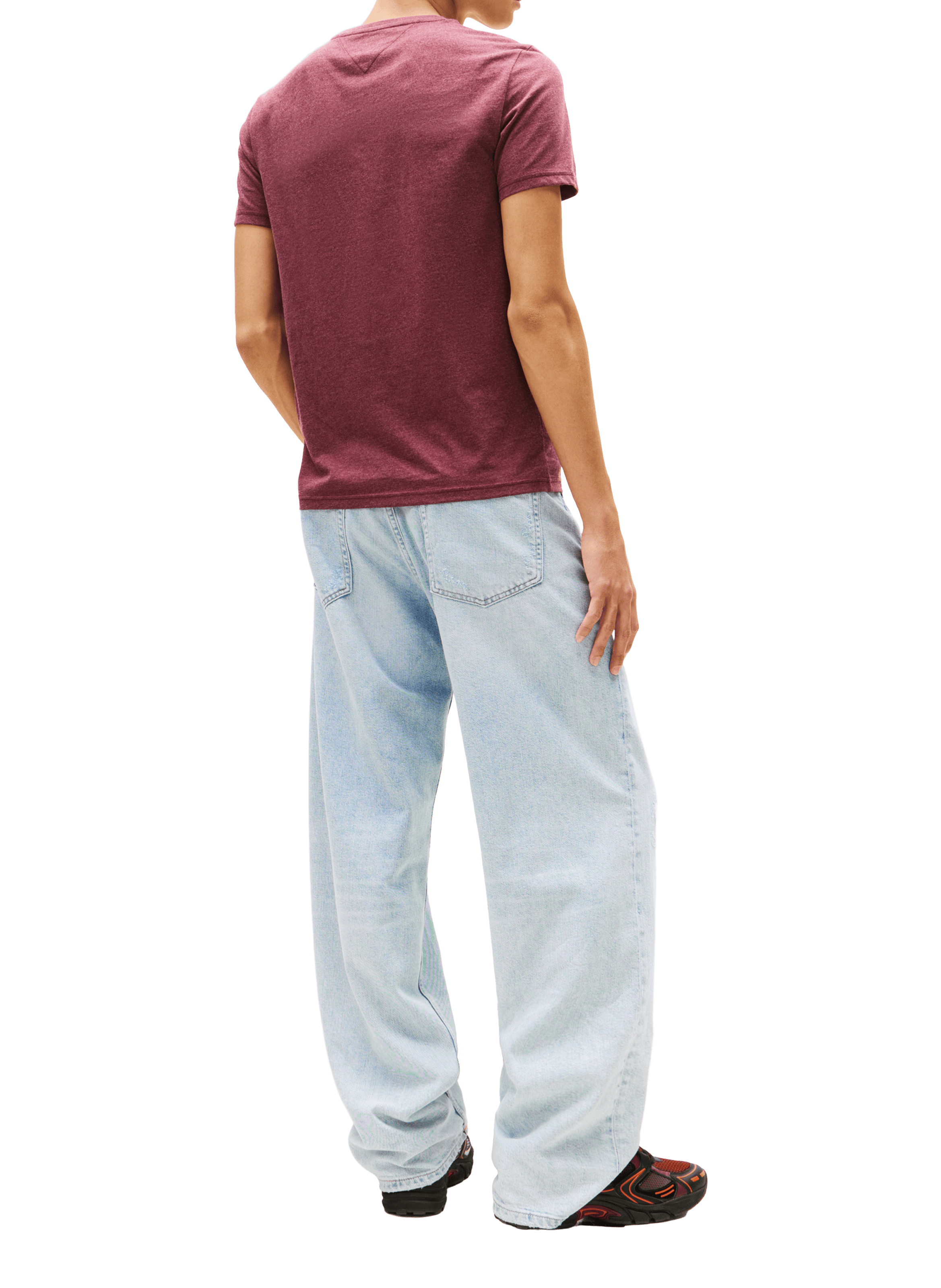  Logo T-shirt TOMMY HILFIGER Red