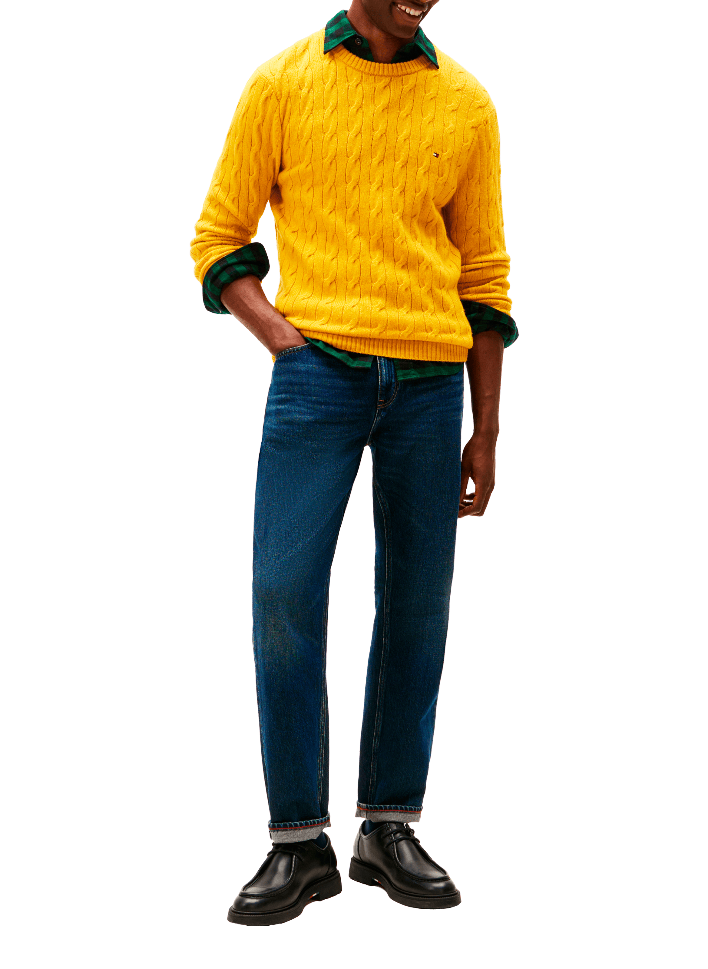 Contrast Jeans TOMMY HILFIGER Blue