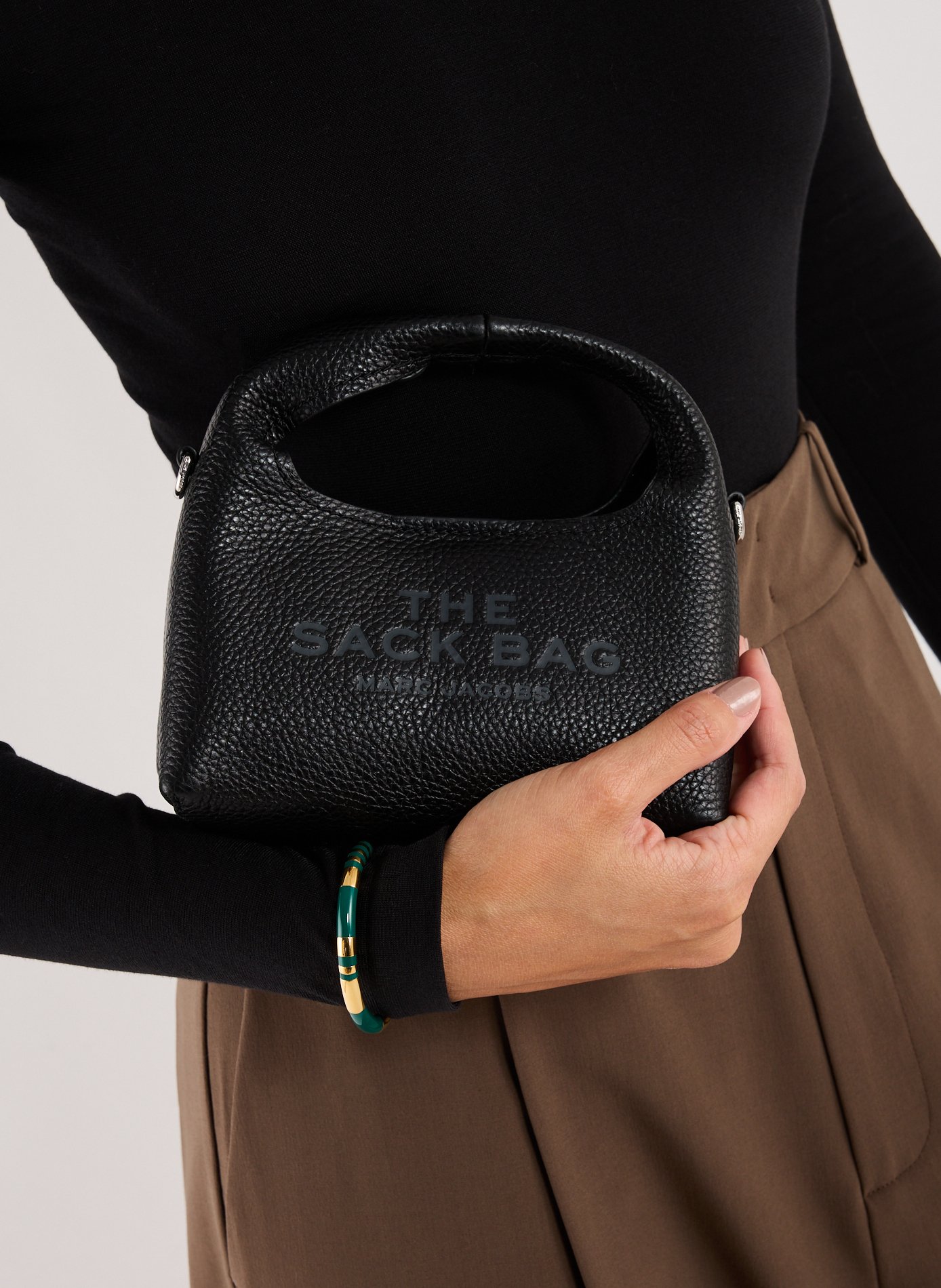 Sac à bandoulière The Sack Bag MARC JACOBS Noir
