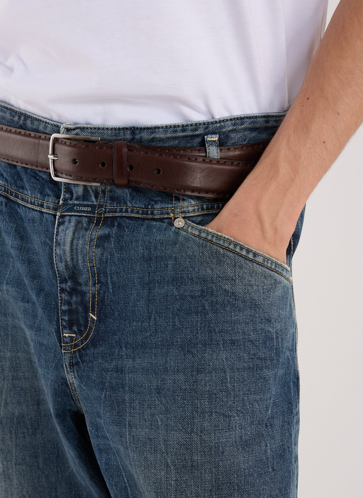 BELT MADE IN CED Brown