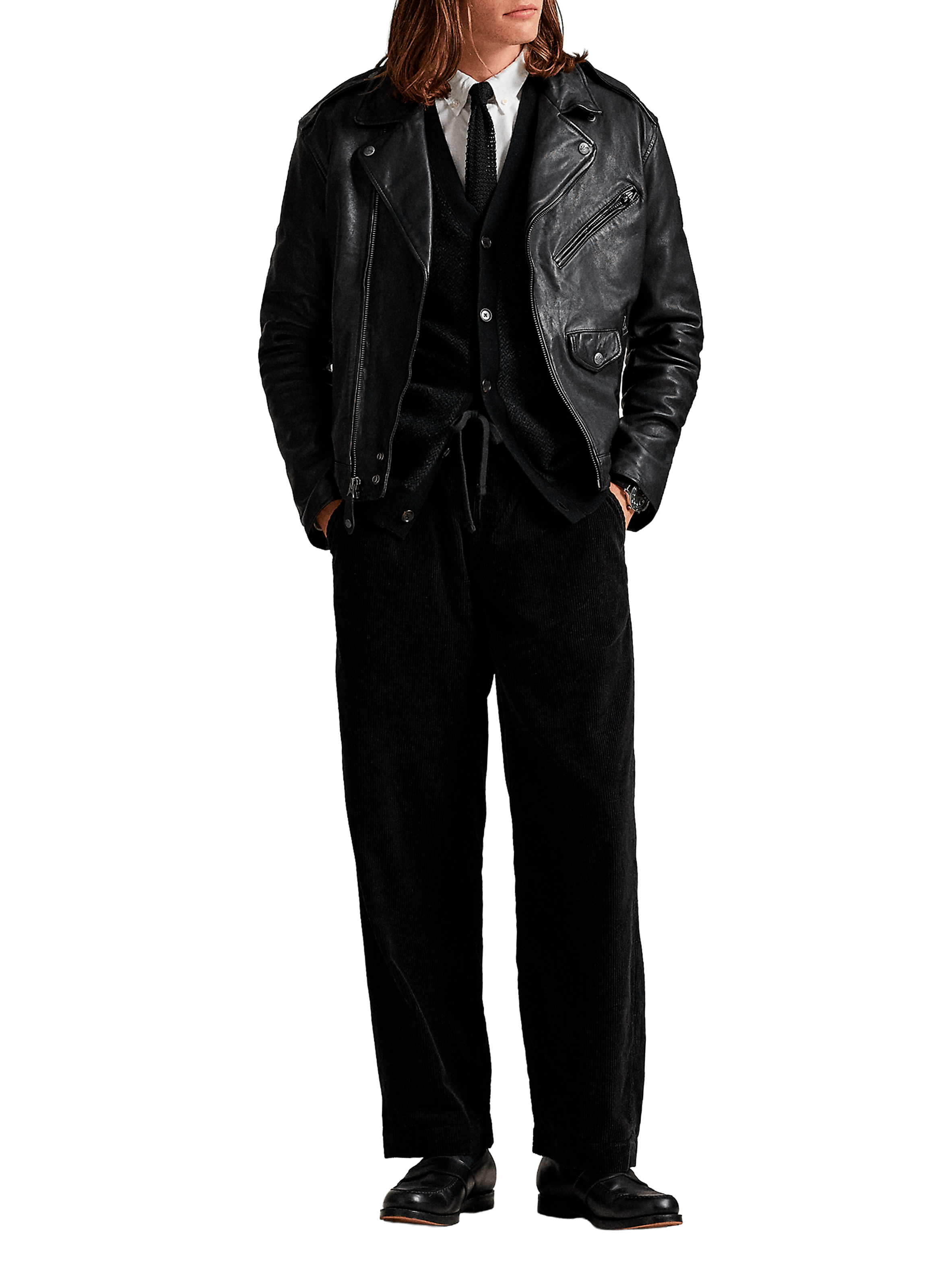 Corduroy trousers POLO RALPH LAUREN Black