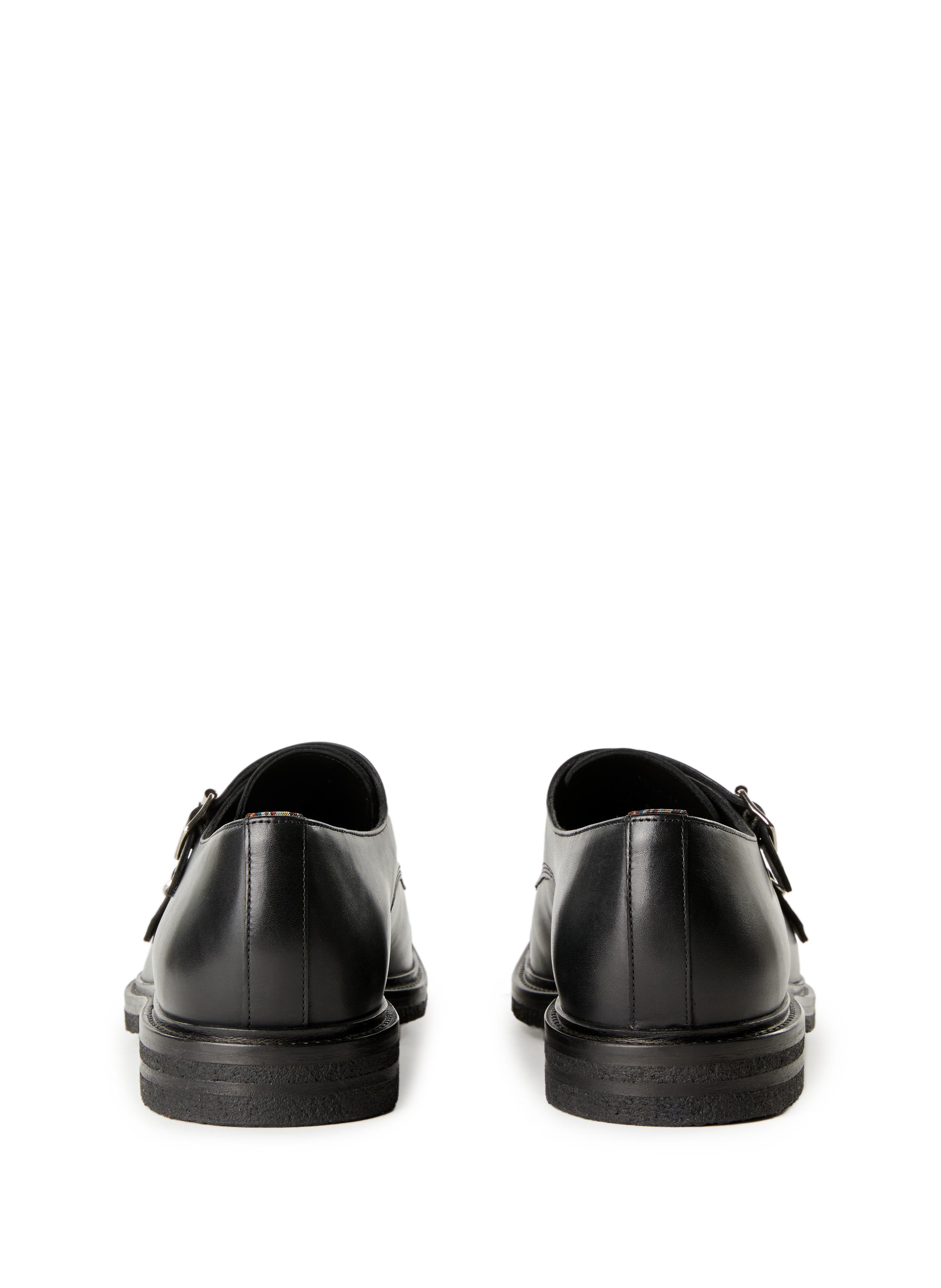 Plain leather low shoes PAUL SMITH Black